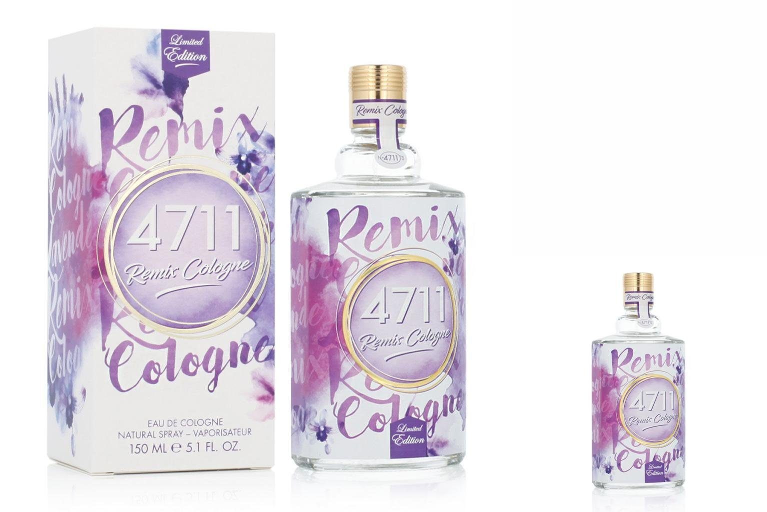 4711 Eau de Toilette Unisex-Parfüm 4711 Eau de Cologne Remix Lavender ...