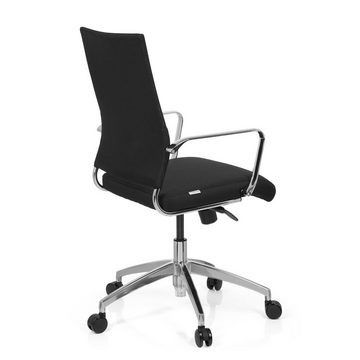 hjh OFFICE Chefsessel Home Office Chefsessel LUCANO Stoff/Netzstoff, Drehstuhl Bürostuhl ergonomisch