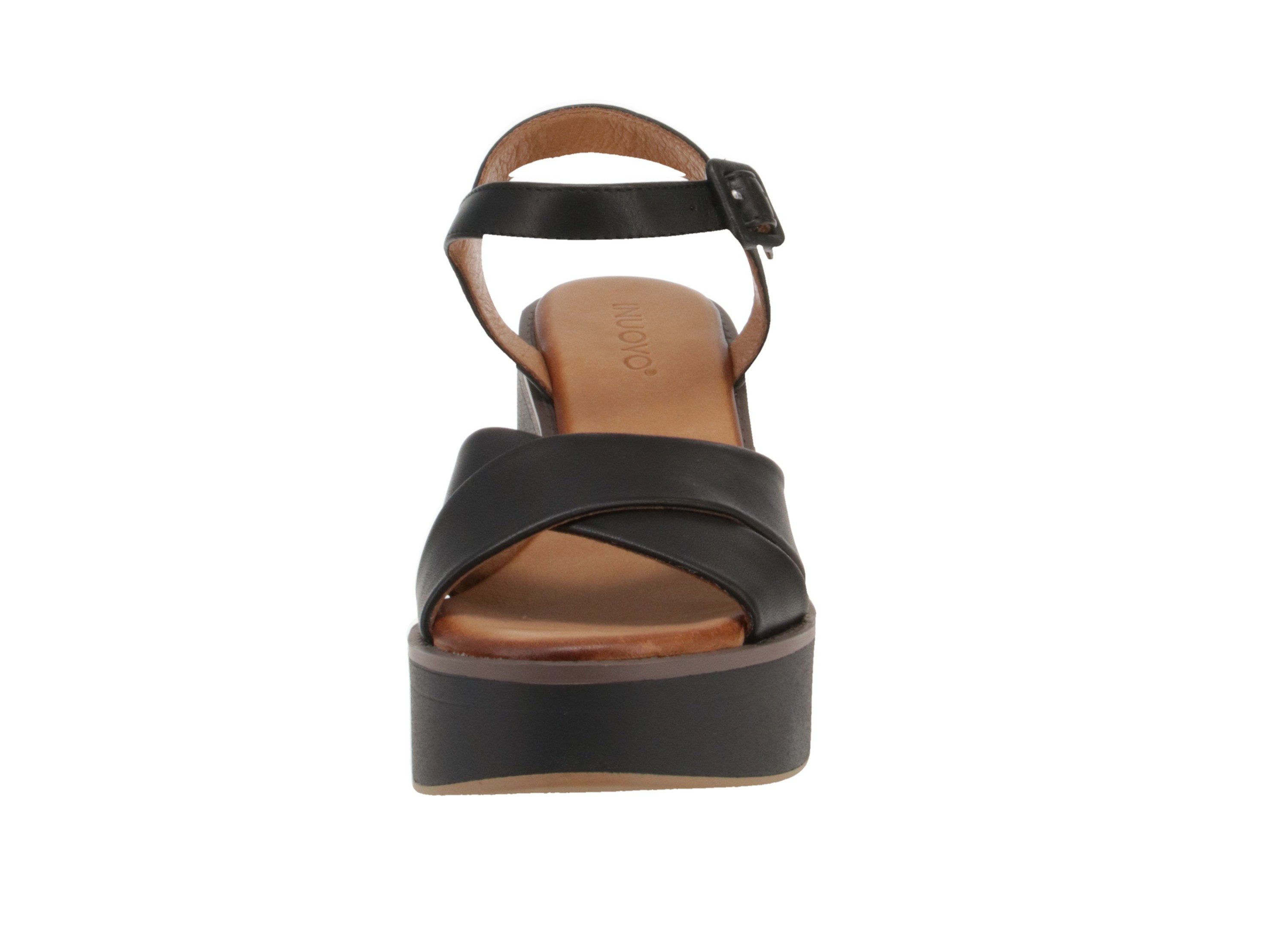 INUOVO Inuovo A97001 Sandals - Damen Schuhe Sandaletten - Black Sandale