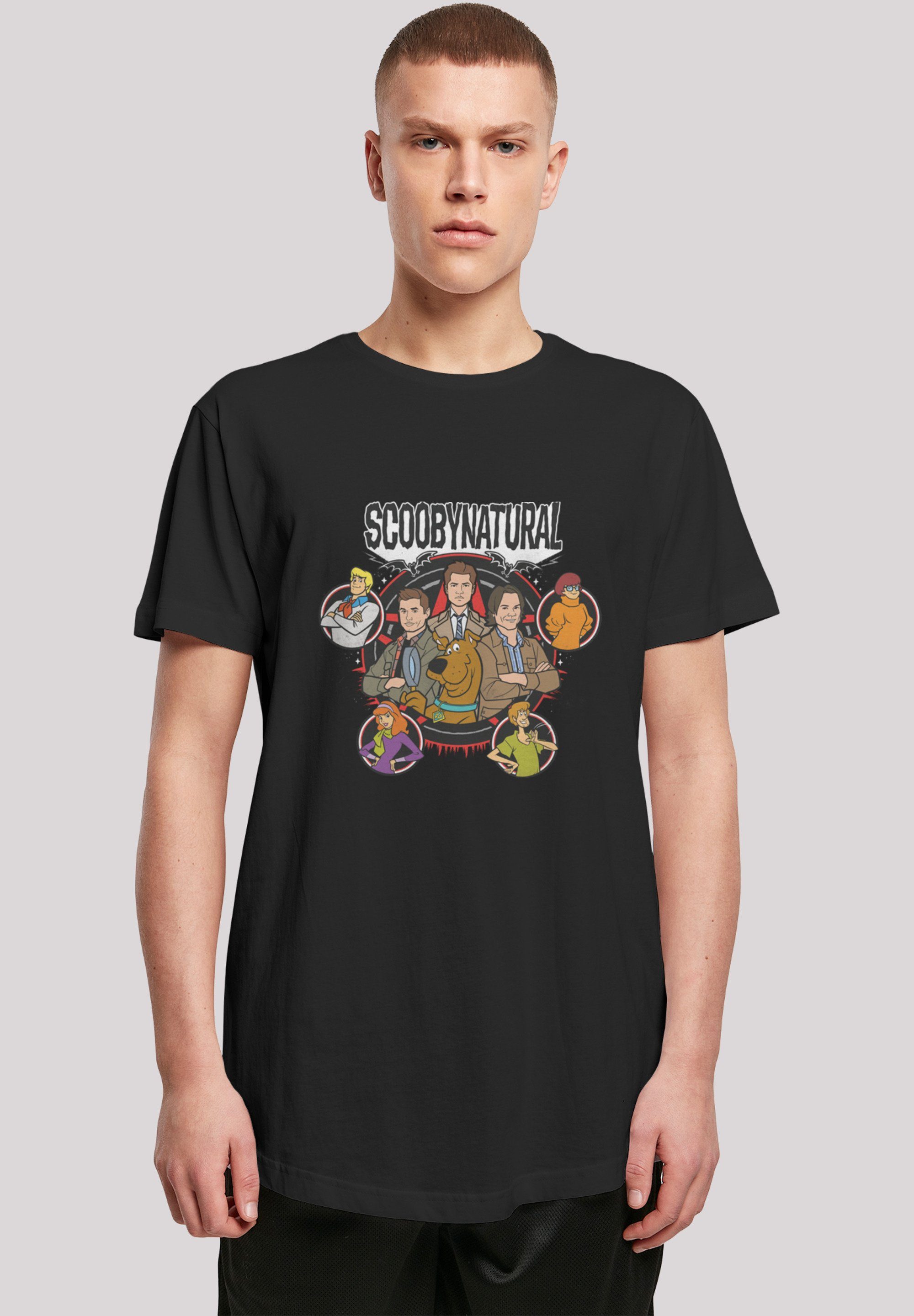 Herren Shirts F4NT4STIC T-Shirt Long Cut T-Shirt 'Scooby Doo Boys Characters Star'