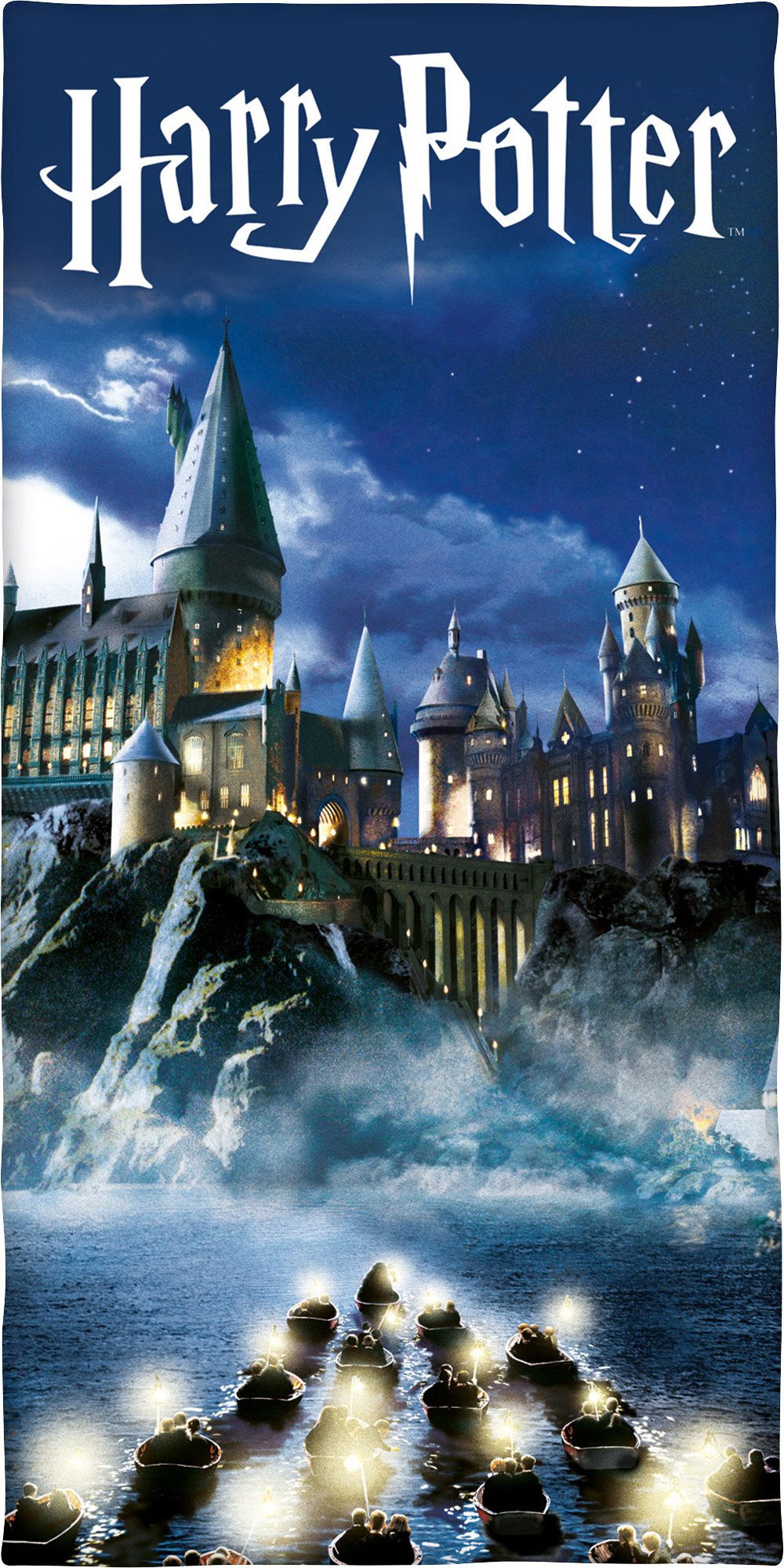 Herding Strandtuch Strandtuch "Harry Potter", Baumwolle (1-St), Velours Motiv: Harry Potter