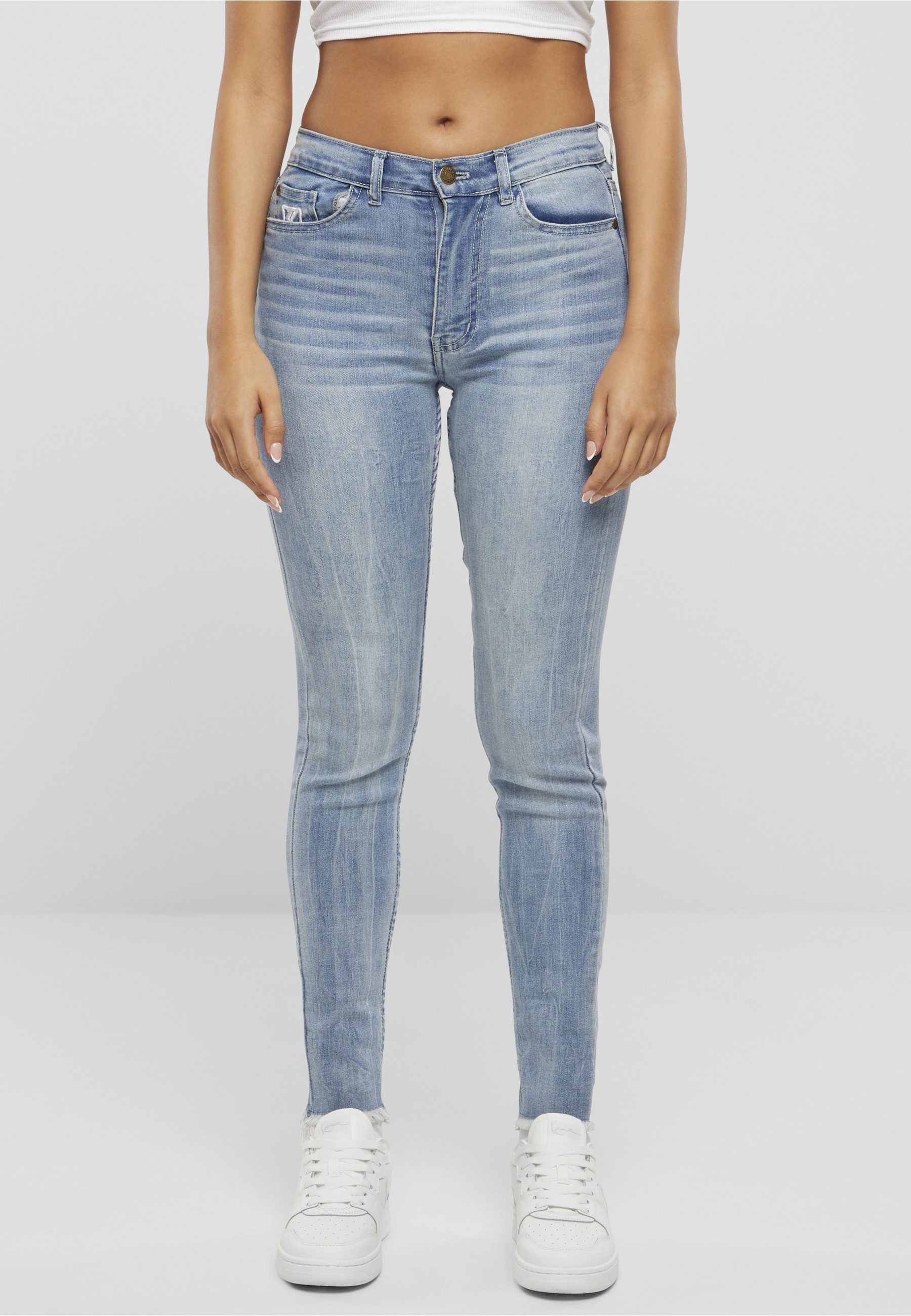 Karl Kani Bequeme Jeans Karl Kani Damen Karl Kani OG Skinny Denim