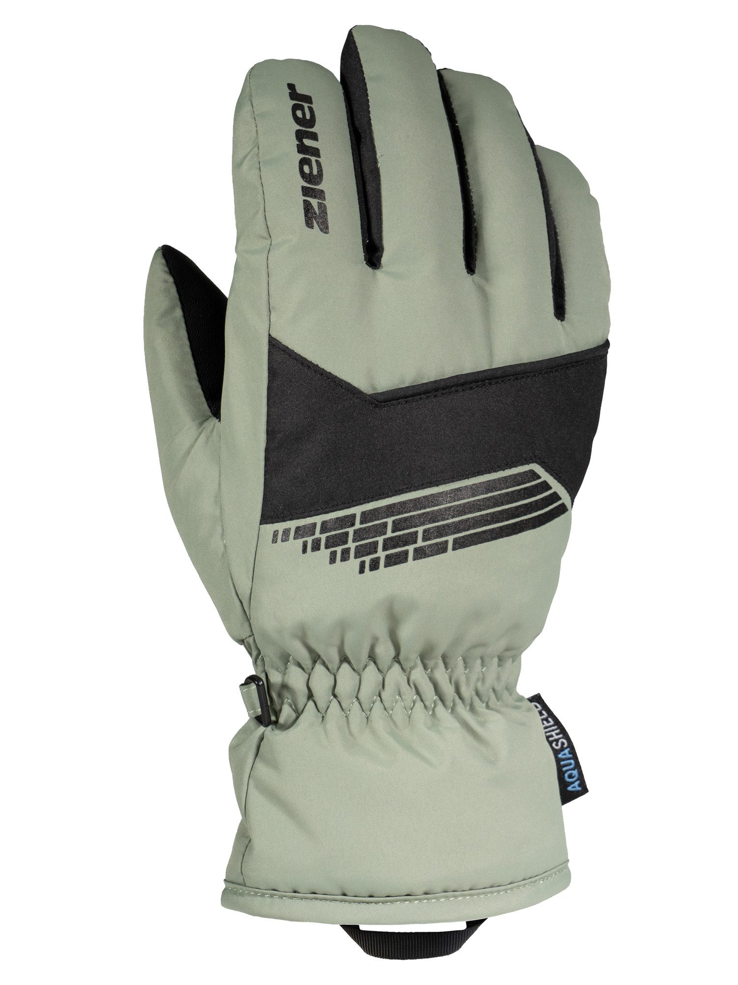 Ziener Skihandschuhe LAVIVI-Z AQUASHIELD® JUNIOR warm, wasserdicht, winddicht, atmungsaktiv – Bild 2 von 3