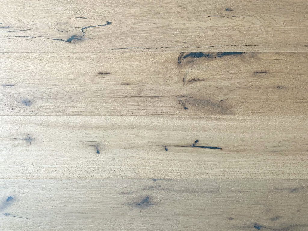 BASICfloor Parkett Parkett Eiche rustikal weiß-geölt Landhausdiele