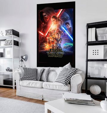 Komar Vliestapete Star Wars EP7 Official Movie Poster, (1 St), 120x200 cm (Breite x Höhe), Vliestapete, 100 cm Bahnbreite