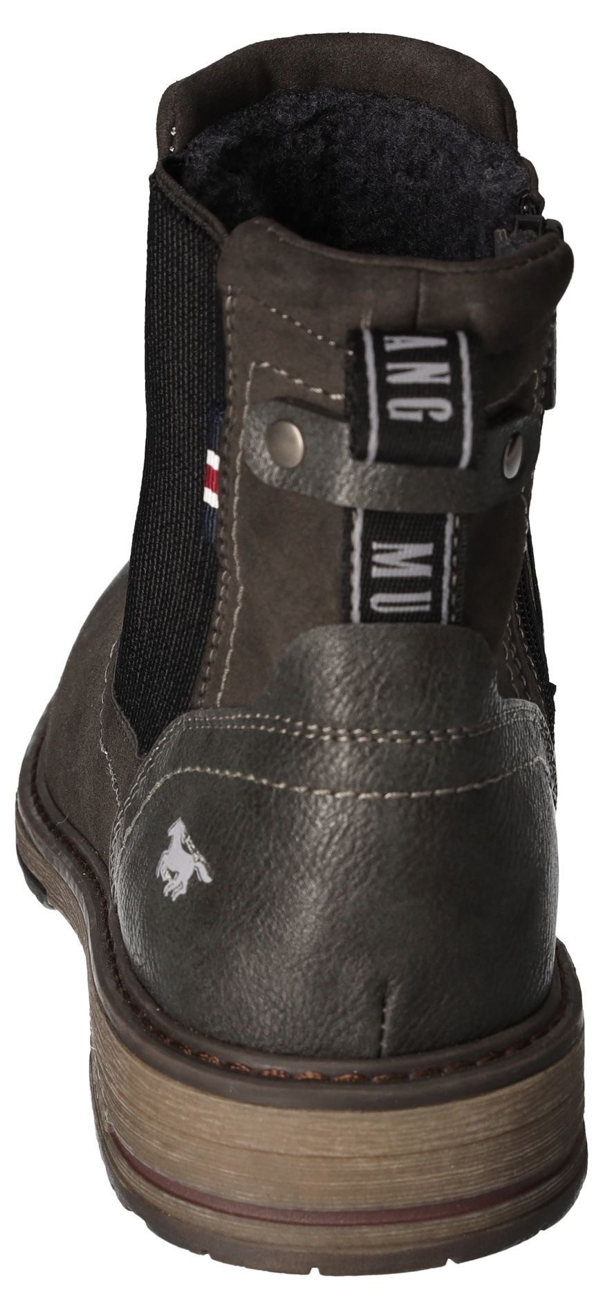 Mustang Shoes Chelseaboots Schlupfboots, Stiefelette, Blockabsatz, günstig online kaufen
