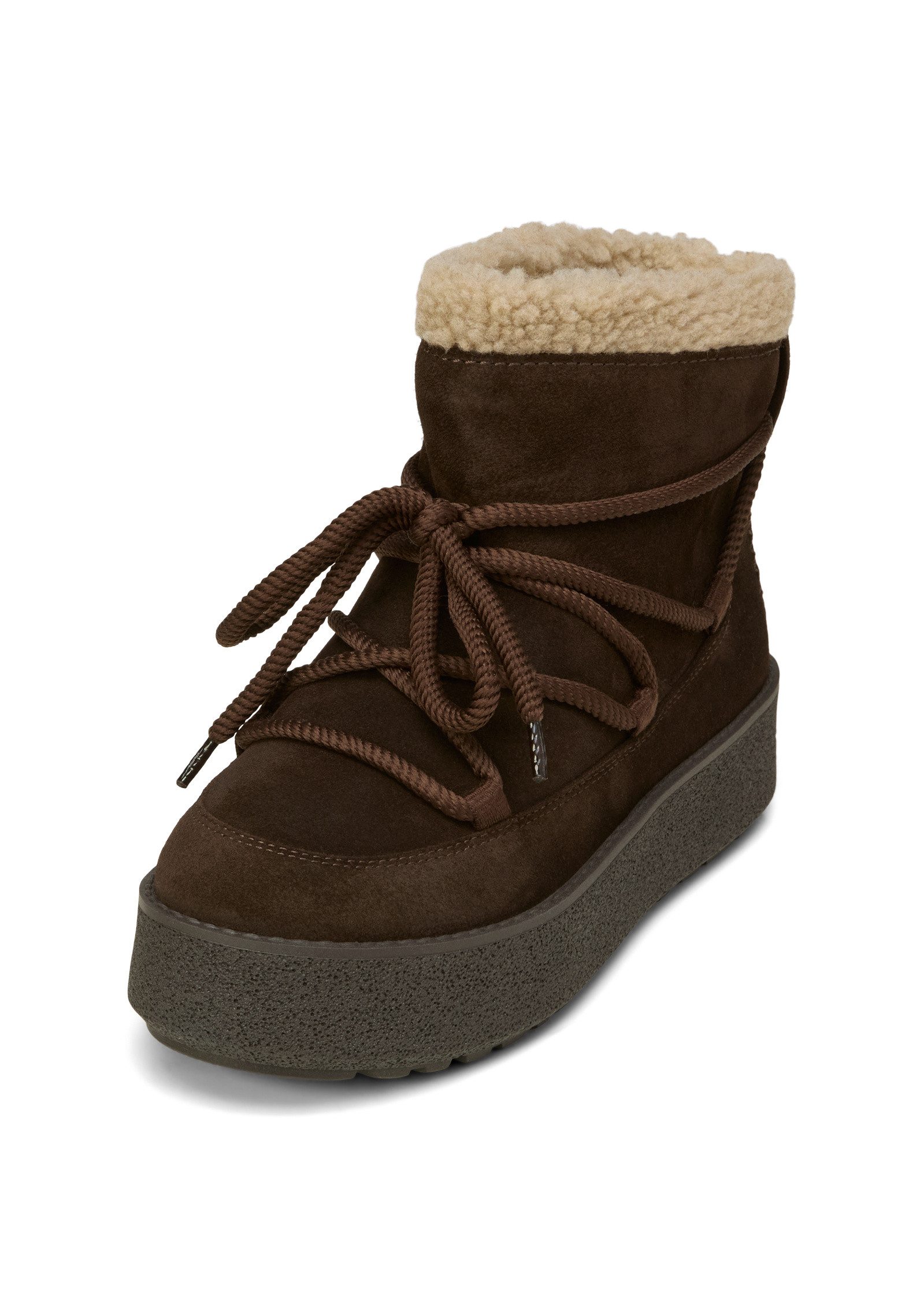 mit flauschigem Warmfutter Winterboots