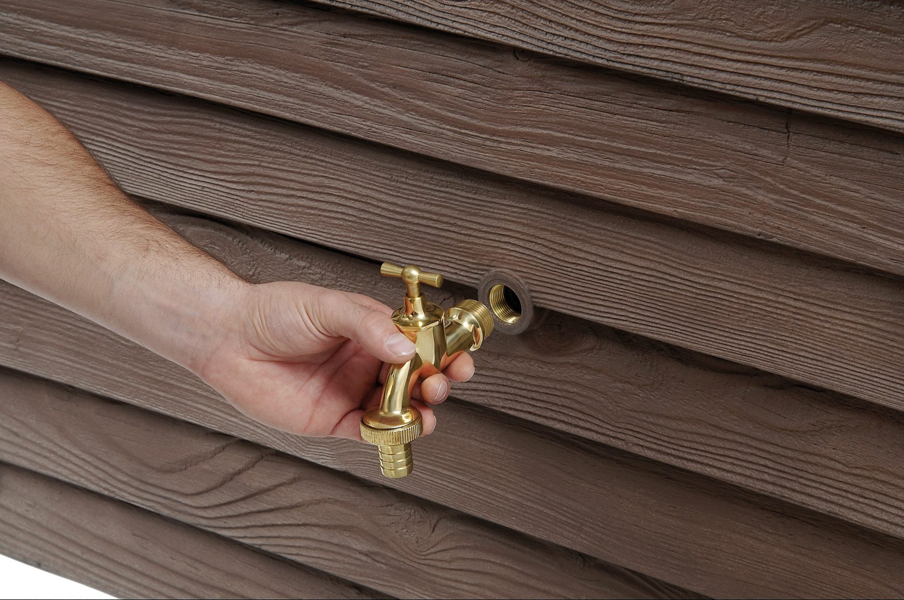 GARANTIA Regentonne Messing-Auslaufhahn 3/4''