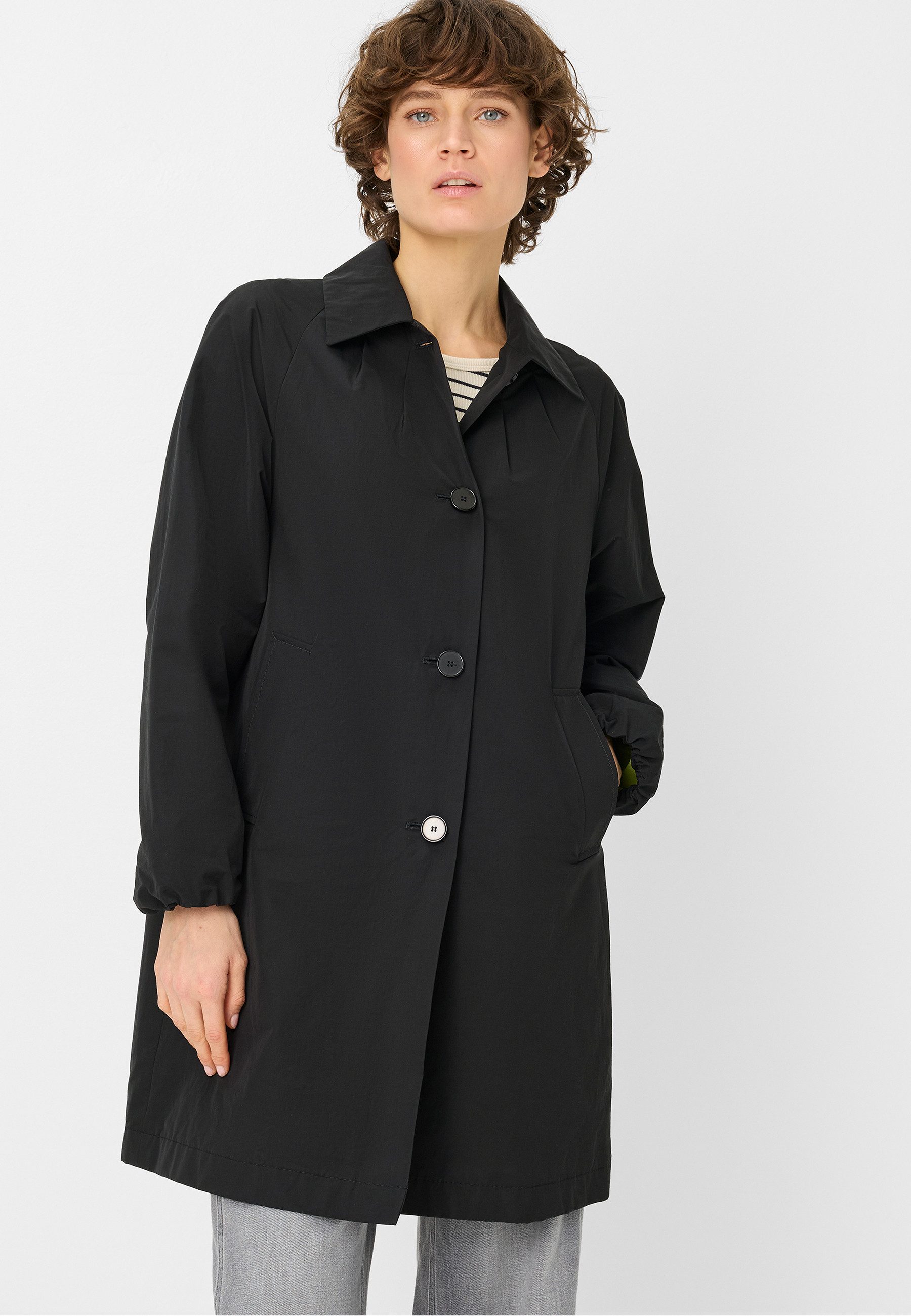 Fuchs Schmitt Kurzmantel Baumwollmix, Regular Fit, Leistentaschen