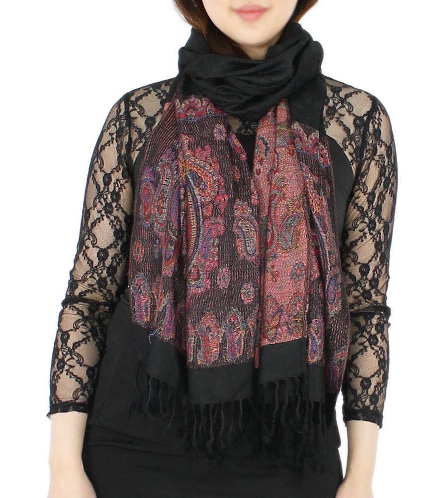 dy_mode Modeschal Eleganter Damen Schal Stola Schultertuch im Paisley Muste günstig online kaufen