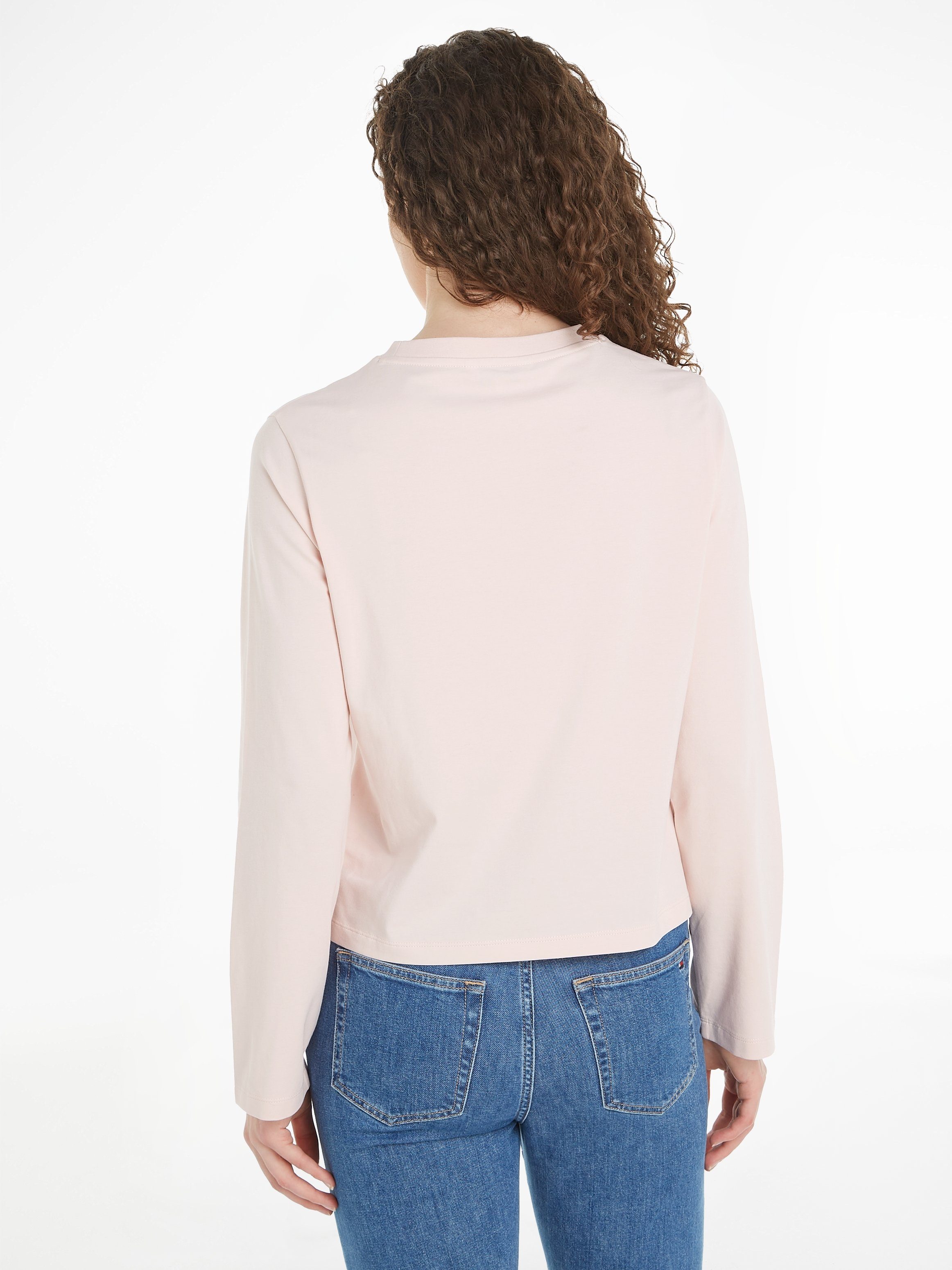 Tommy Hilfiger Langarmshirt 1985 REG MINI CORP LOGO C-NK LS mit Logo-Schrif günstig online kaufen