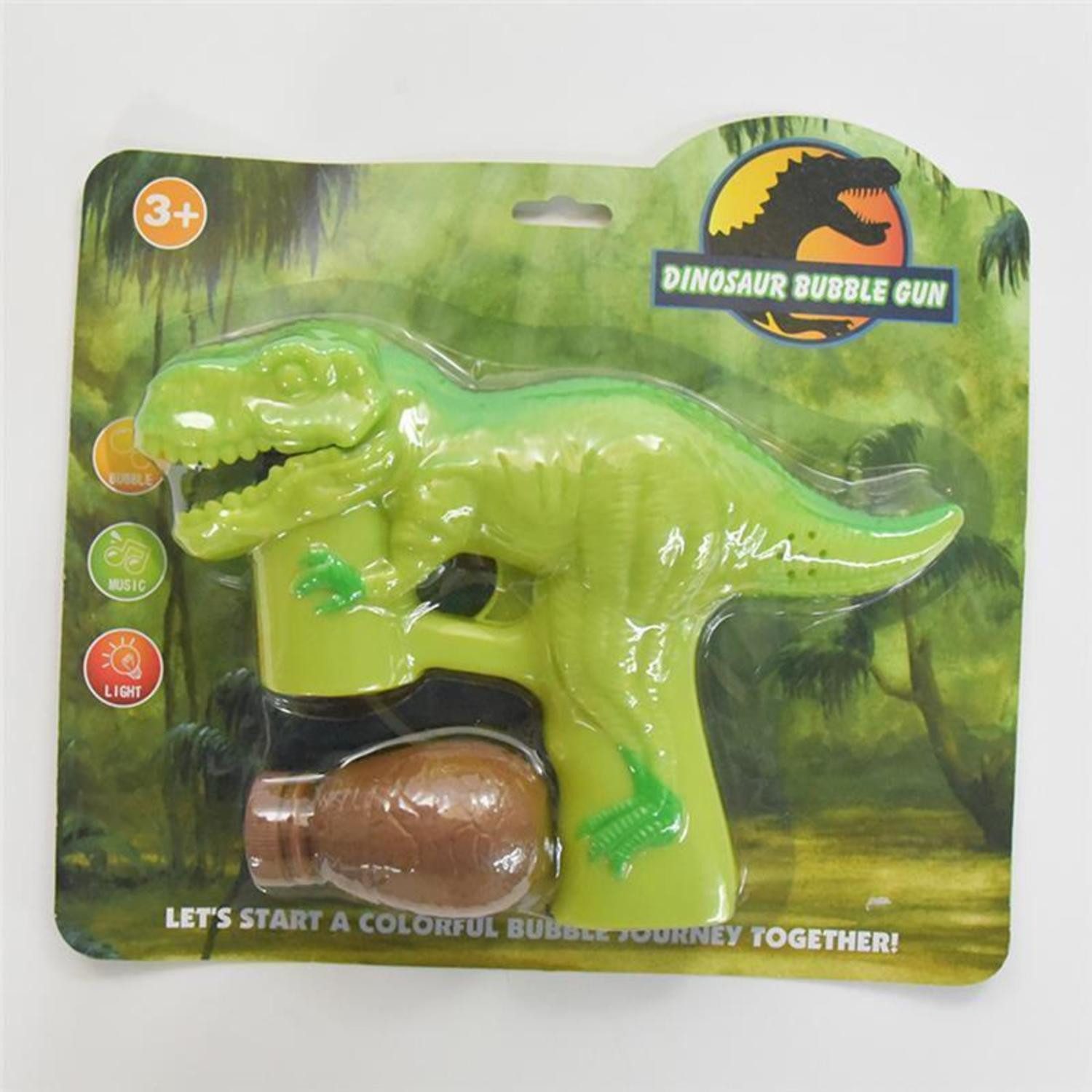 Kögler Seifenblasenpistole Tyrannosaurus Rex Seifenblasenpistole mit Licht Sound und Seifenlauge