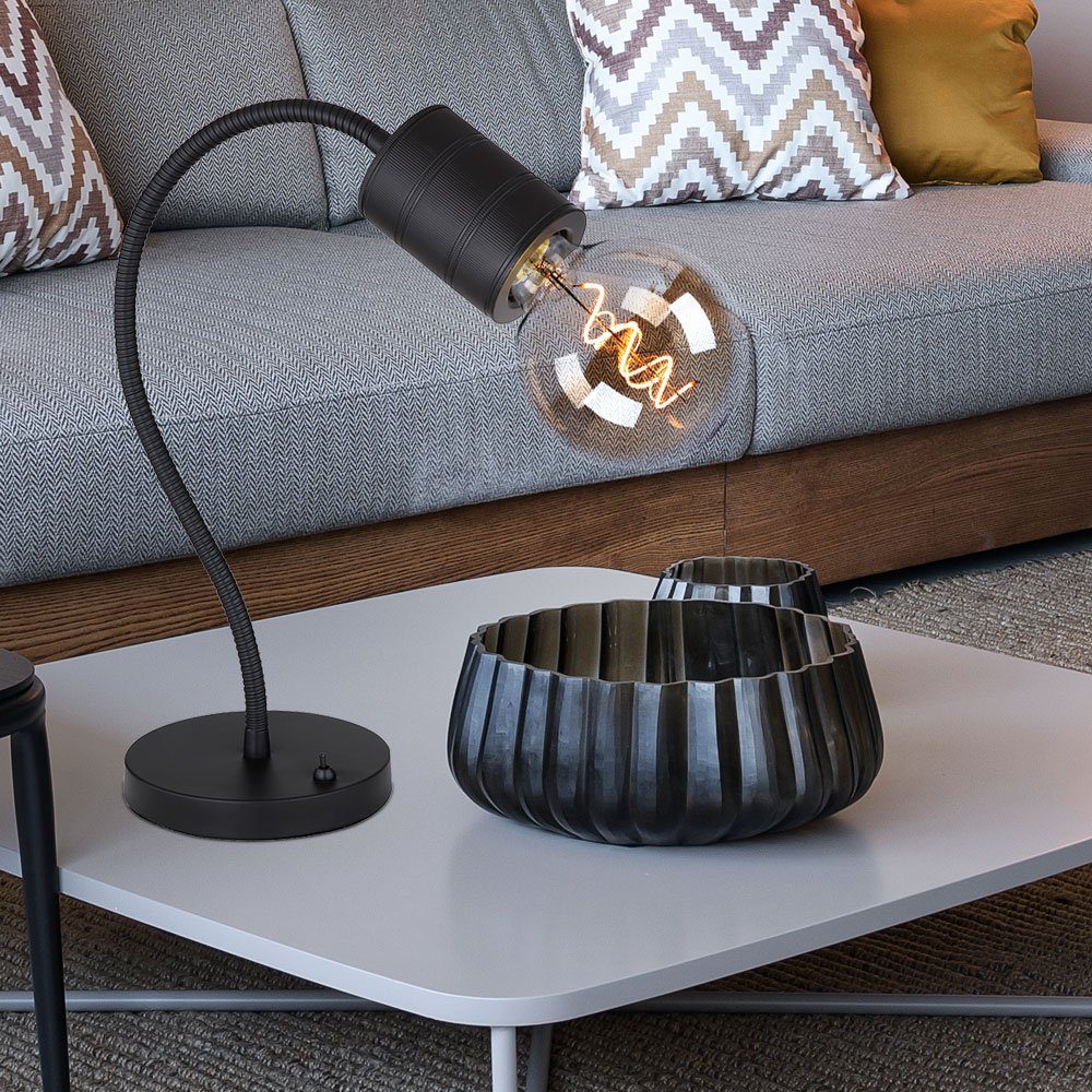 Tischleuchte, Leuchtmittel Wohnzimmerleuchte inklusive, LED Tischlampe nicht Schreibtischlampe Globo