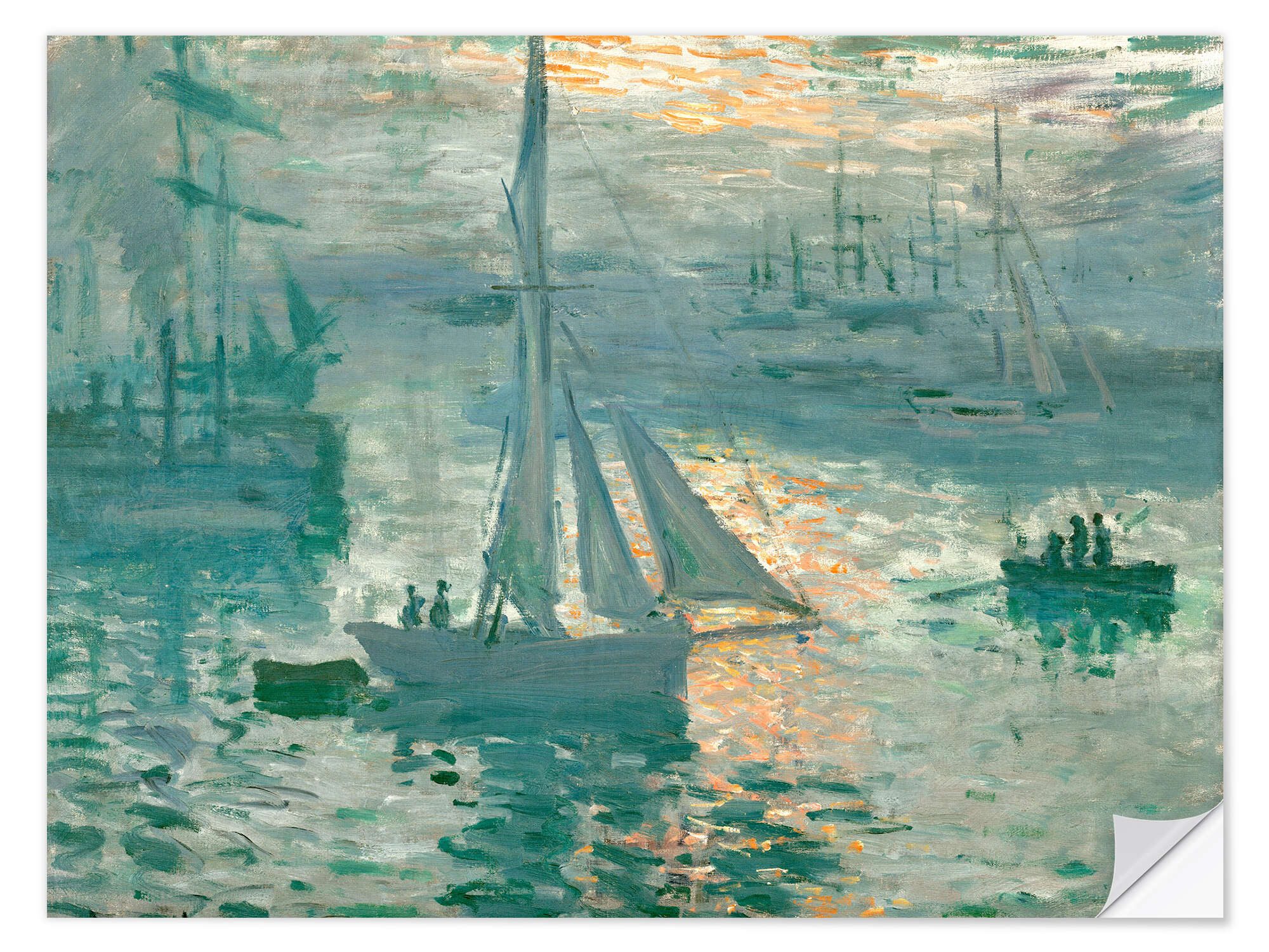 Wandfolie Claude Monet