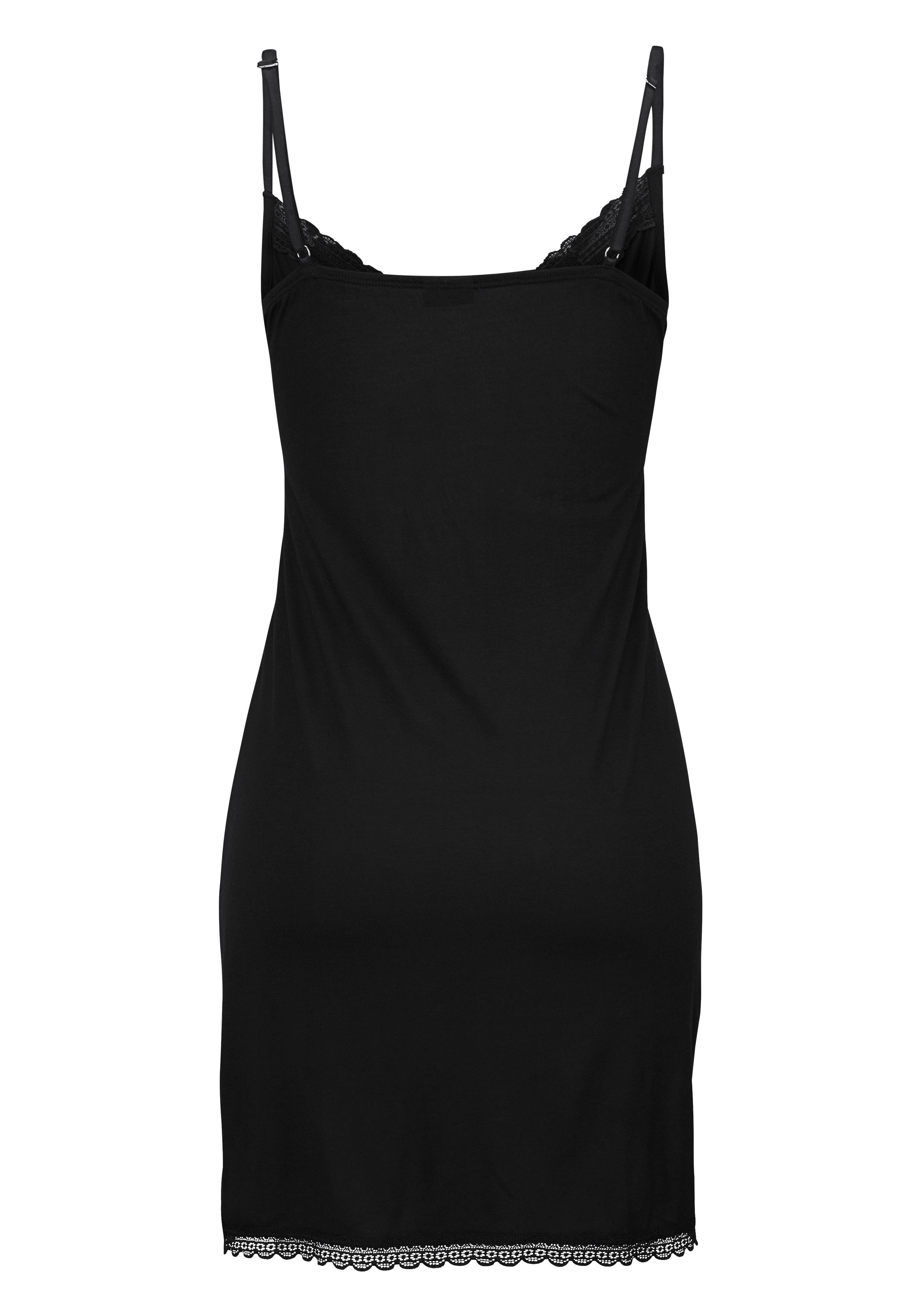LASCANA Nachthemd (1-teilig) mit verstellbaren Spaghetti-Trägern