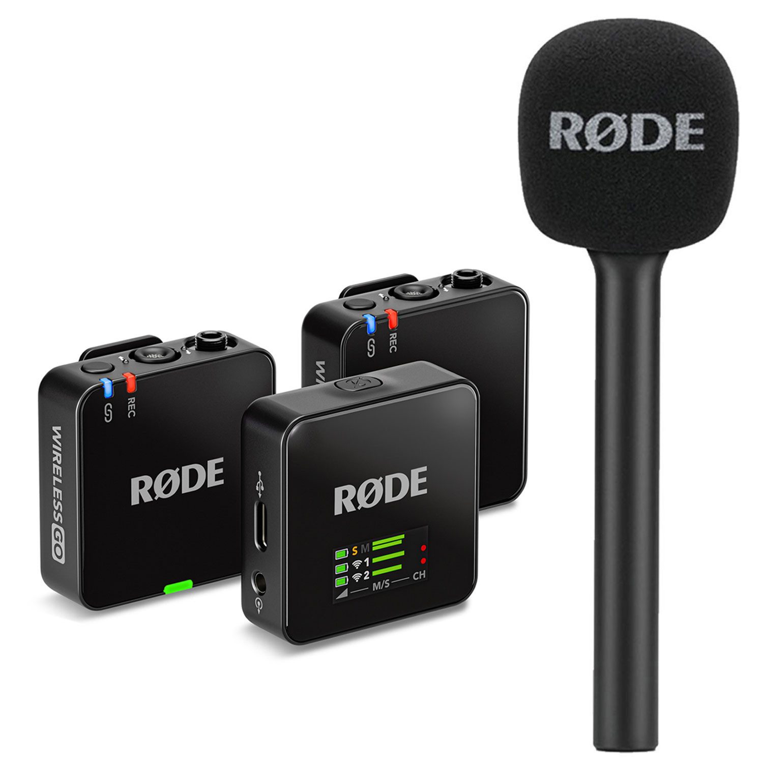 Rode Wireless GO Gen 3 Für kurze Zeit mit Interview GO Promo-Aktion Digitales Aufnahmegerät