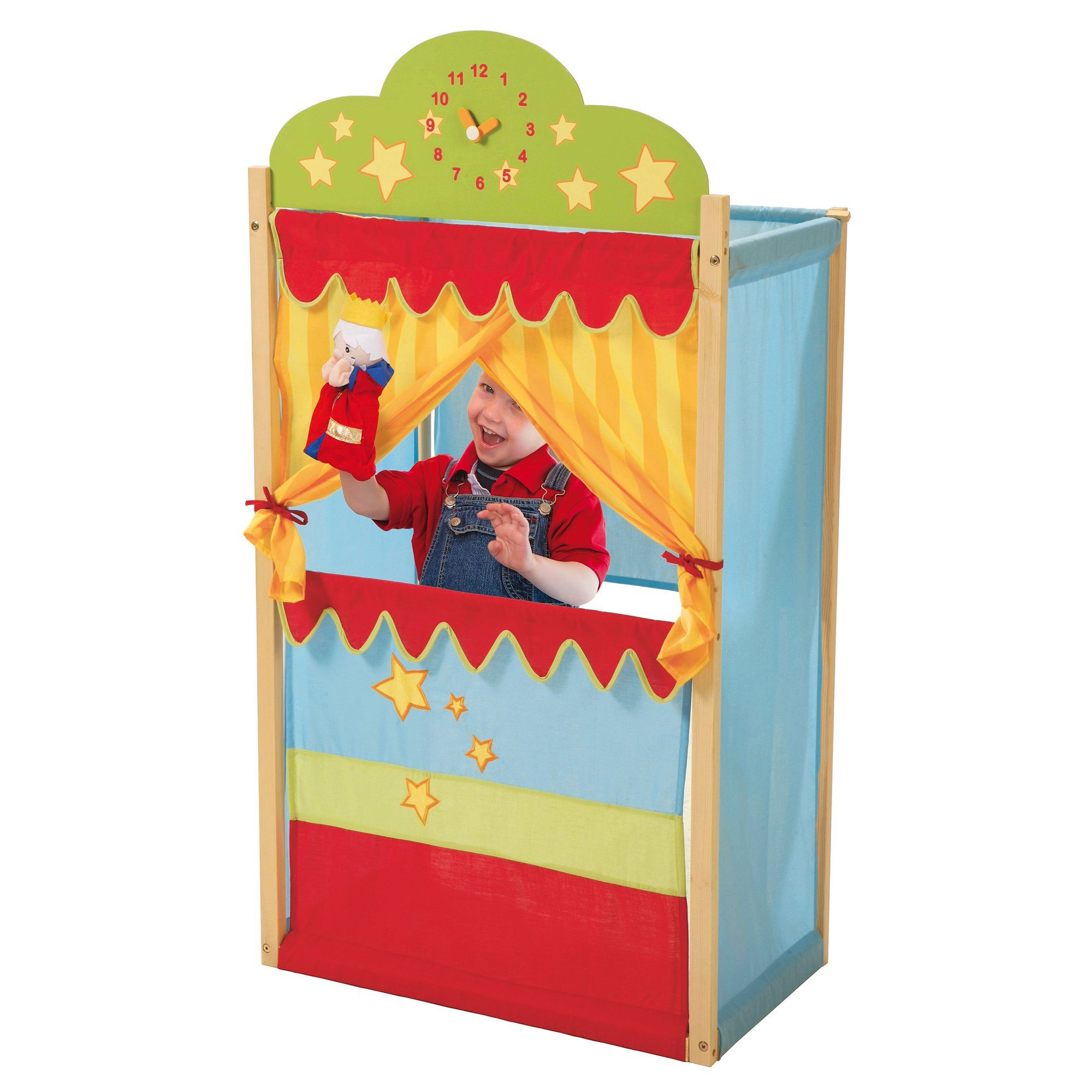 roba® mit Holzgestell Kasperletheater (Puppentheater, Stand-Kaspertheater, günstig online kaufen