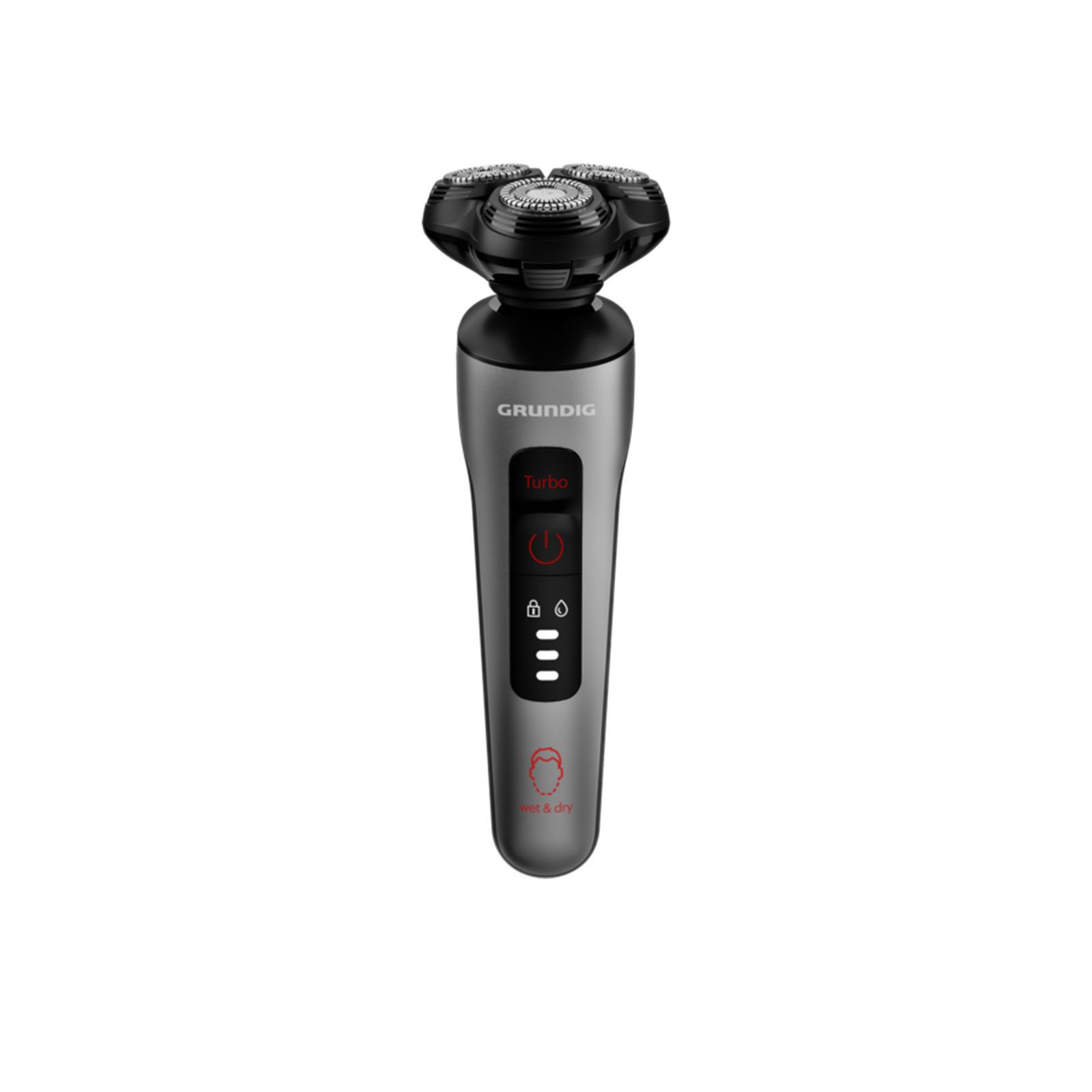 Grundig Elektrorasierer PROCLUB MS 8130, Titanium Blades Technologie