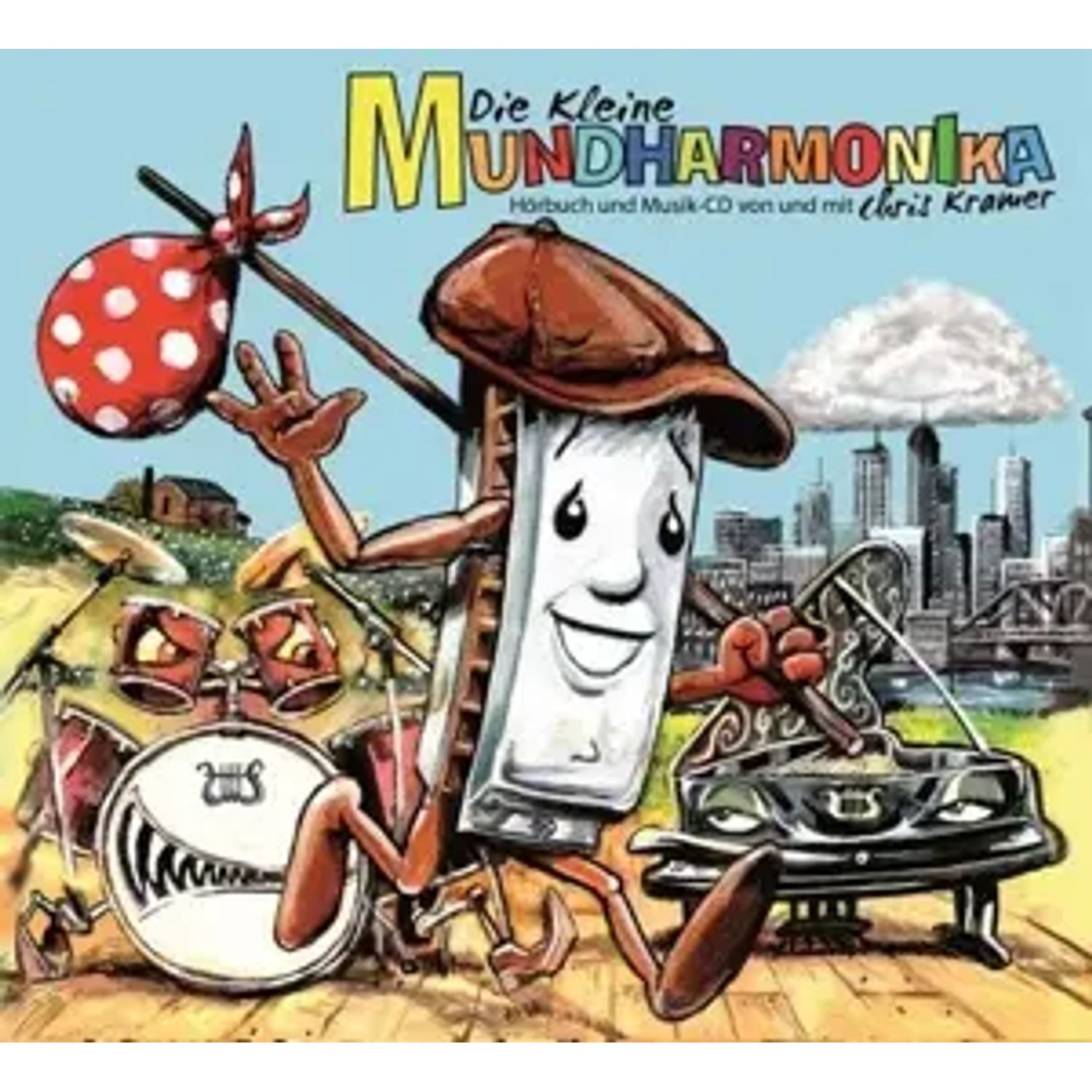Hörspiel Die kleine Mundharmonika - Hörbuch und Musik-CD von und mit Chris...