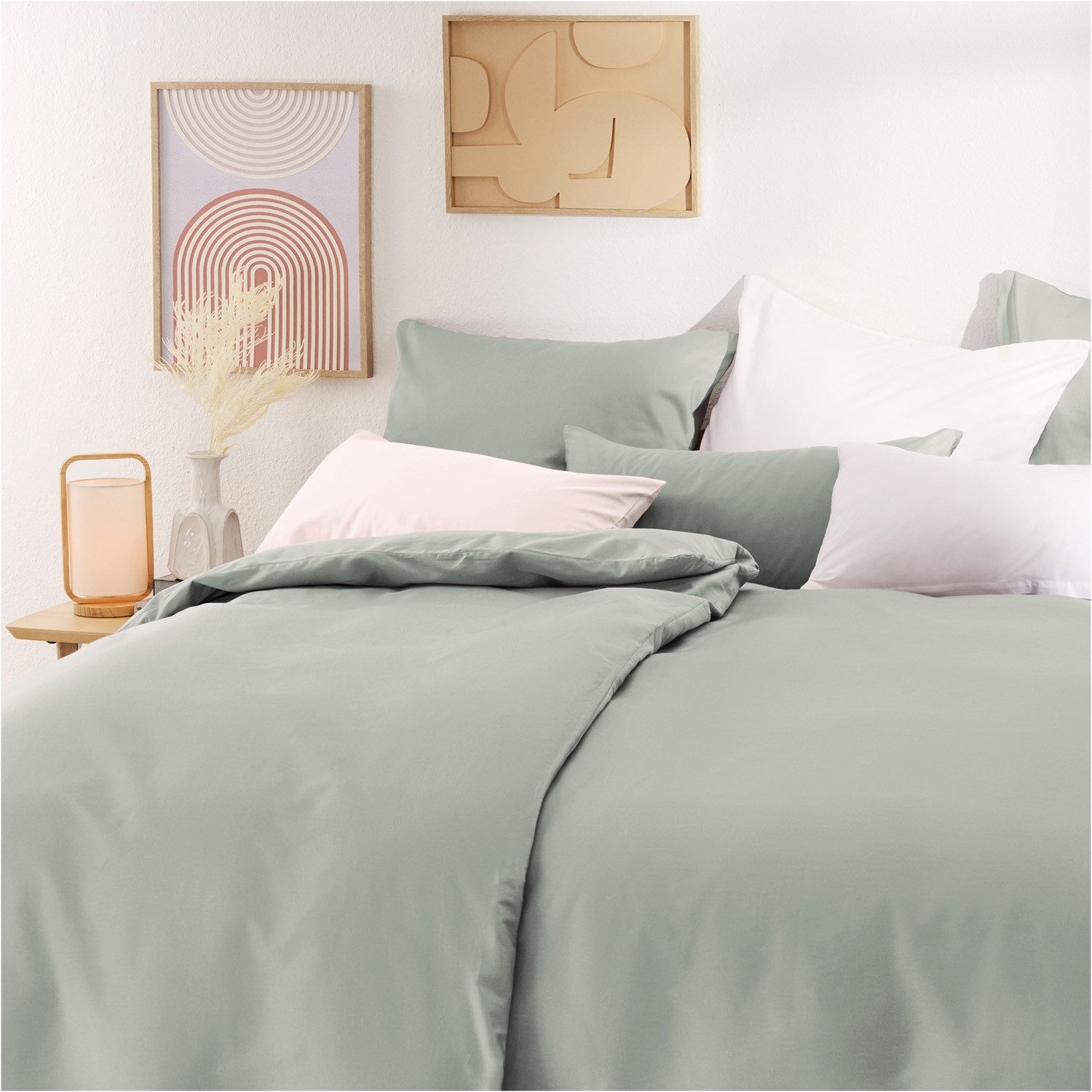 Blumtal Bettwäsche Premium Oeko Tex Zertifizierte Satin Bettwäsche, Mako-Satin, 2 teilig, aus 100% Baumwolle - Edle Glanzoptik Bettwäsche