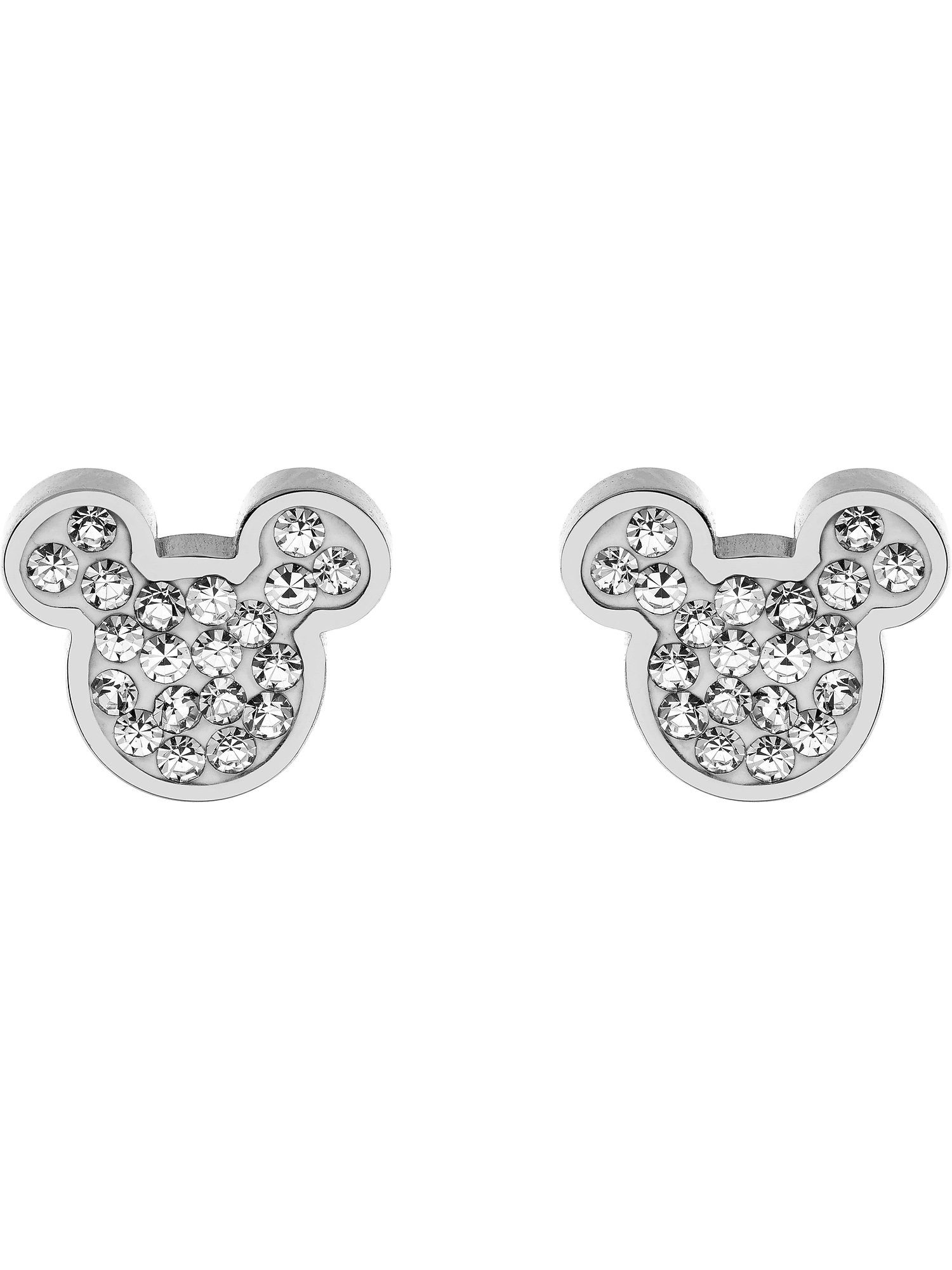 DISNEY Jewelry Paar Ohrstecker Disney Mädchen-Ohrstecker Edelstahl Kristall