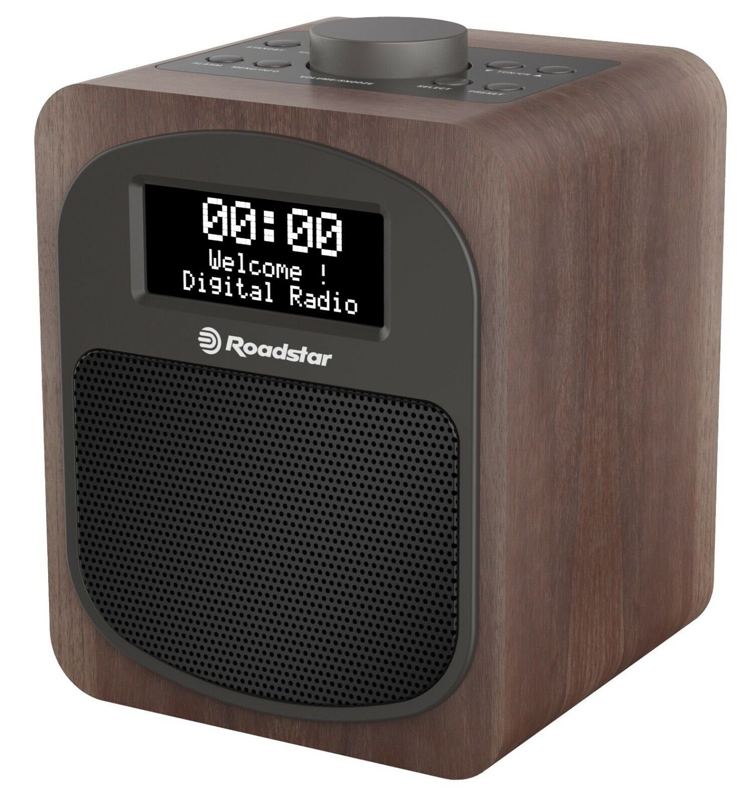 Roadstar HRA-600D+ Uhrenradio Wecker mit DAB+/DAB/UKW Tuner Kopfhörerausgang Digitalradio (DAB)