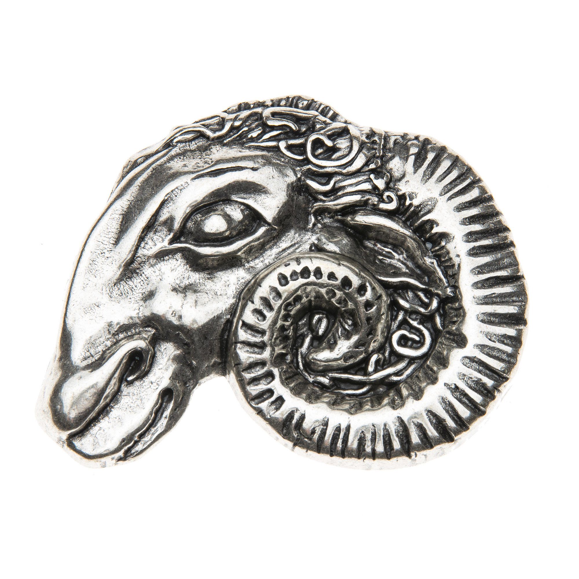 Cassandra Accessoires Gürtelschnalle Wechselschnalle Gürtelschließe Buckle "Widder" Sternzeichen im außergewöhnlichen Design - 40mm