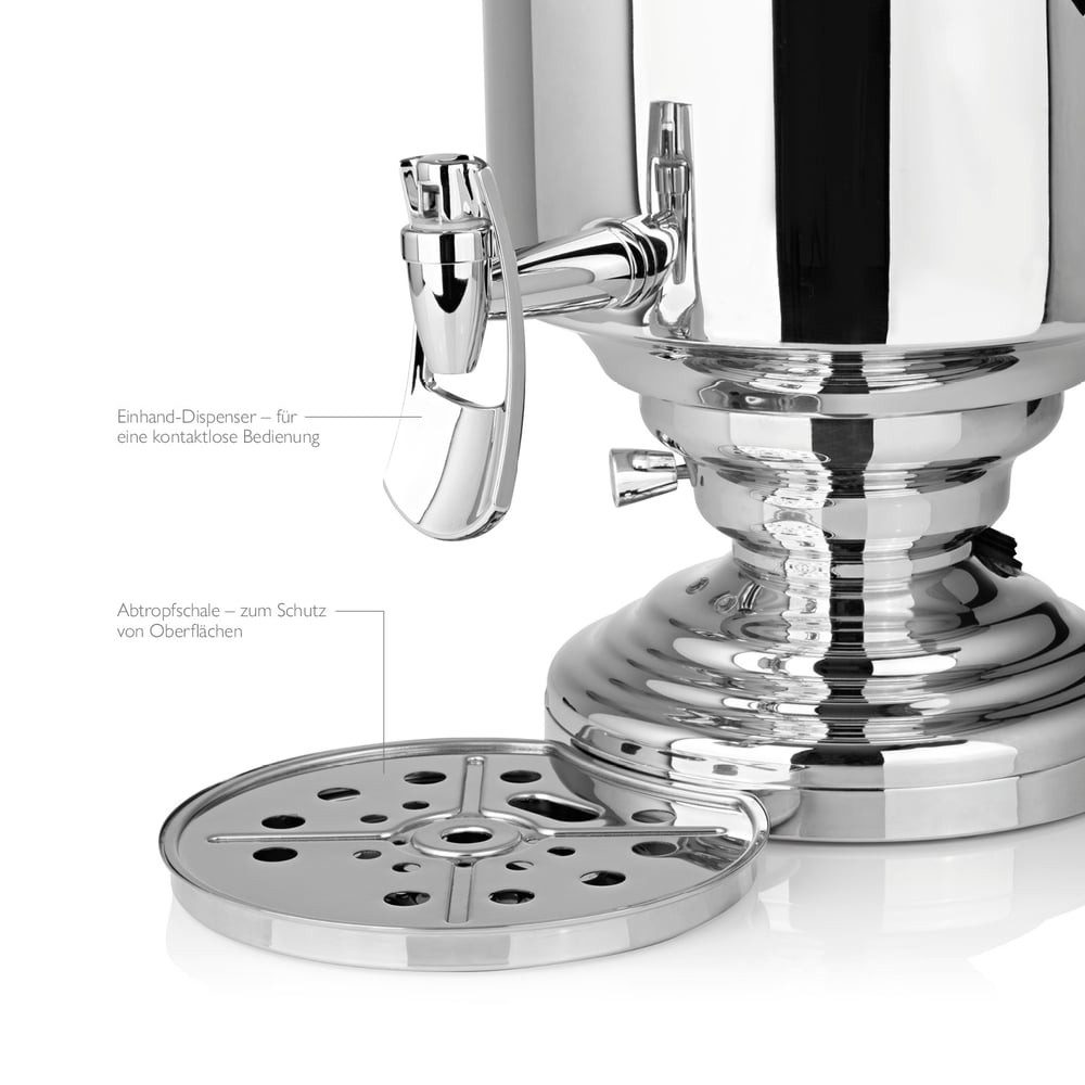 BEEM Abtropfwanne ABTROPFSCHALE & DISPENSER, für Samoware