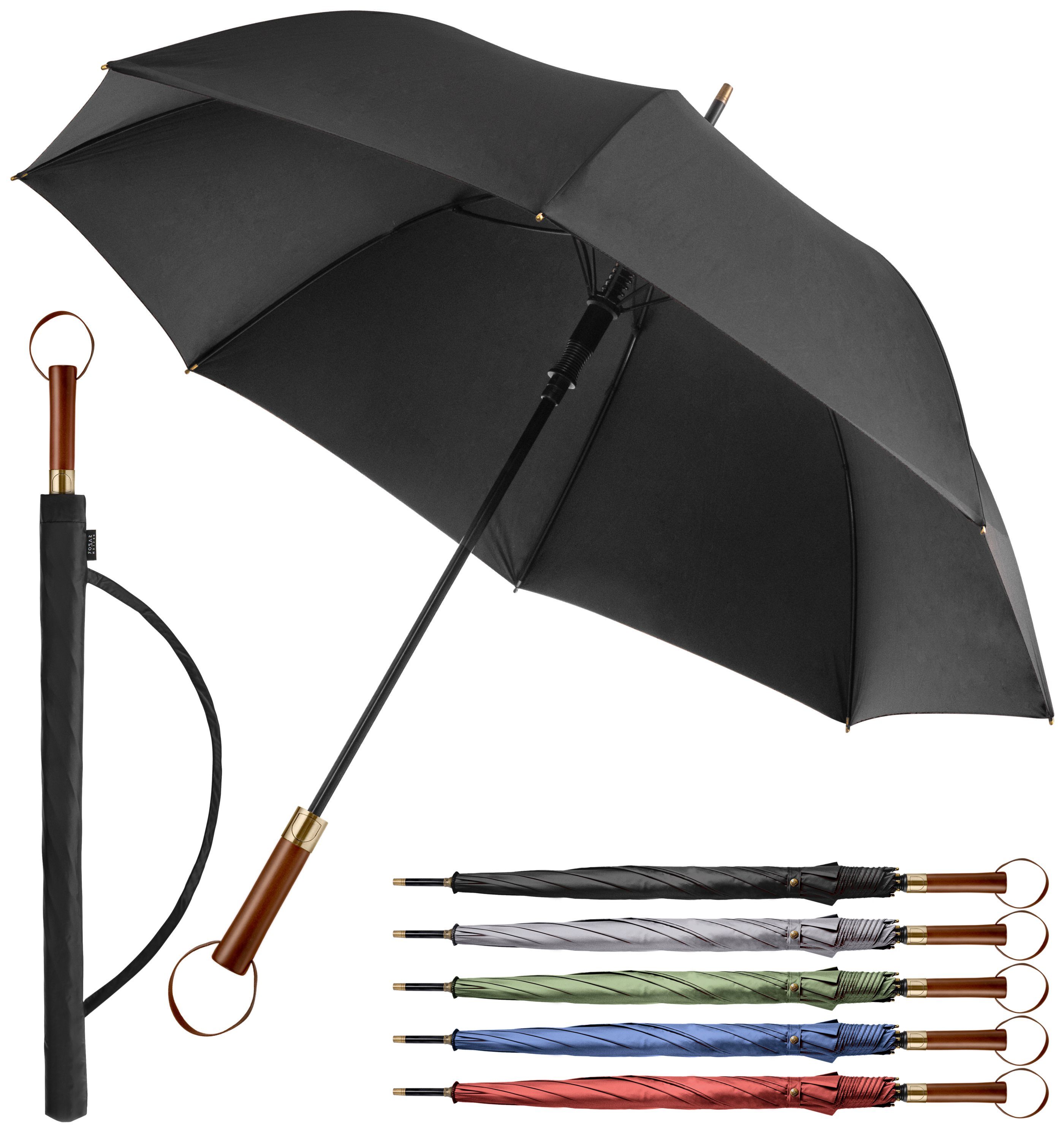 Original CUPRA Regenschirm Stockschirm Automatik Schirm Logo Schwarz