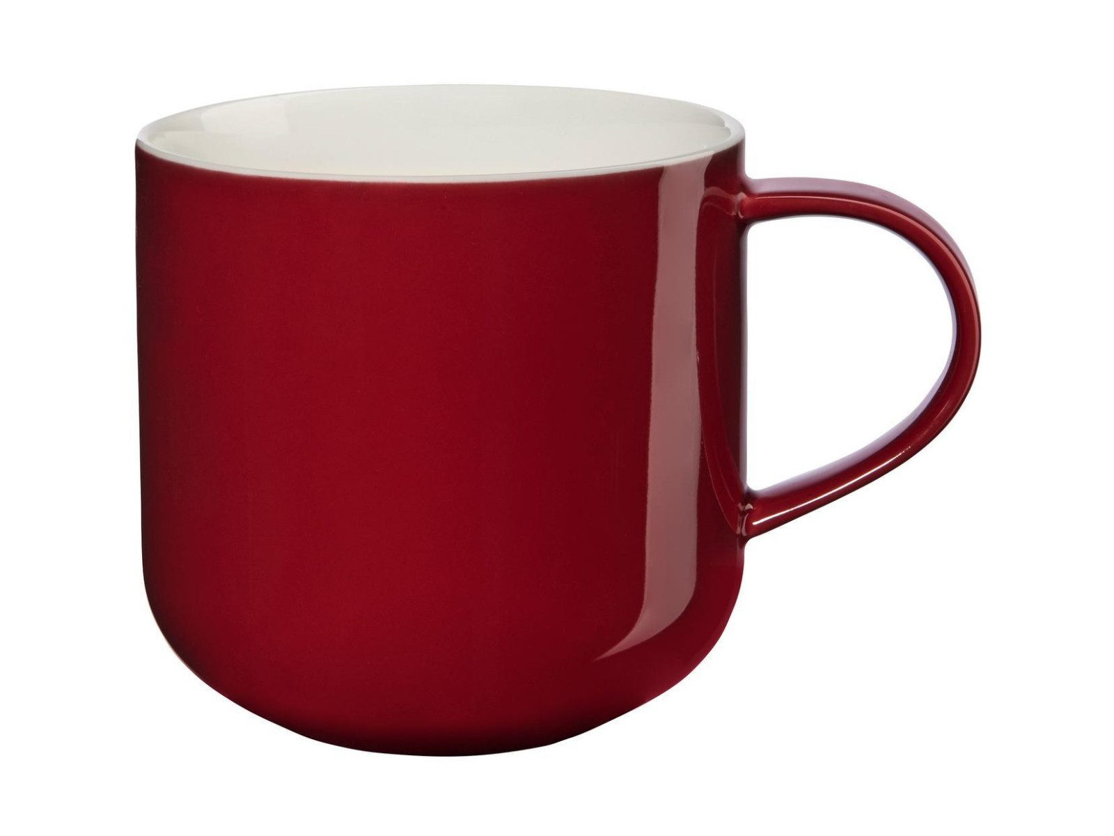 ASA SELECTION Becher coppa Henkelbecher carmine 0,4l, New Bone China