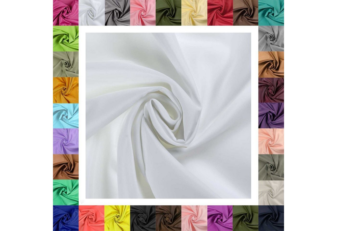 Thumbnail - maDDma Stoff 5m Futterstoff Breite 148cm, weiß
