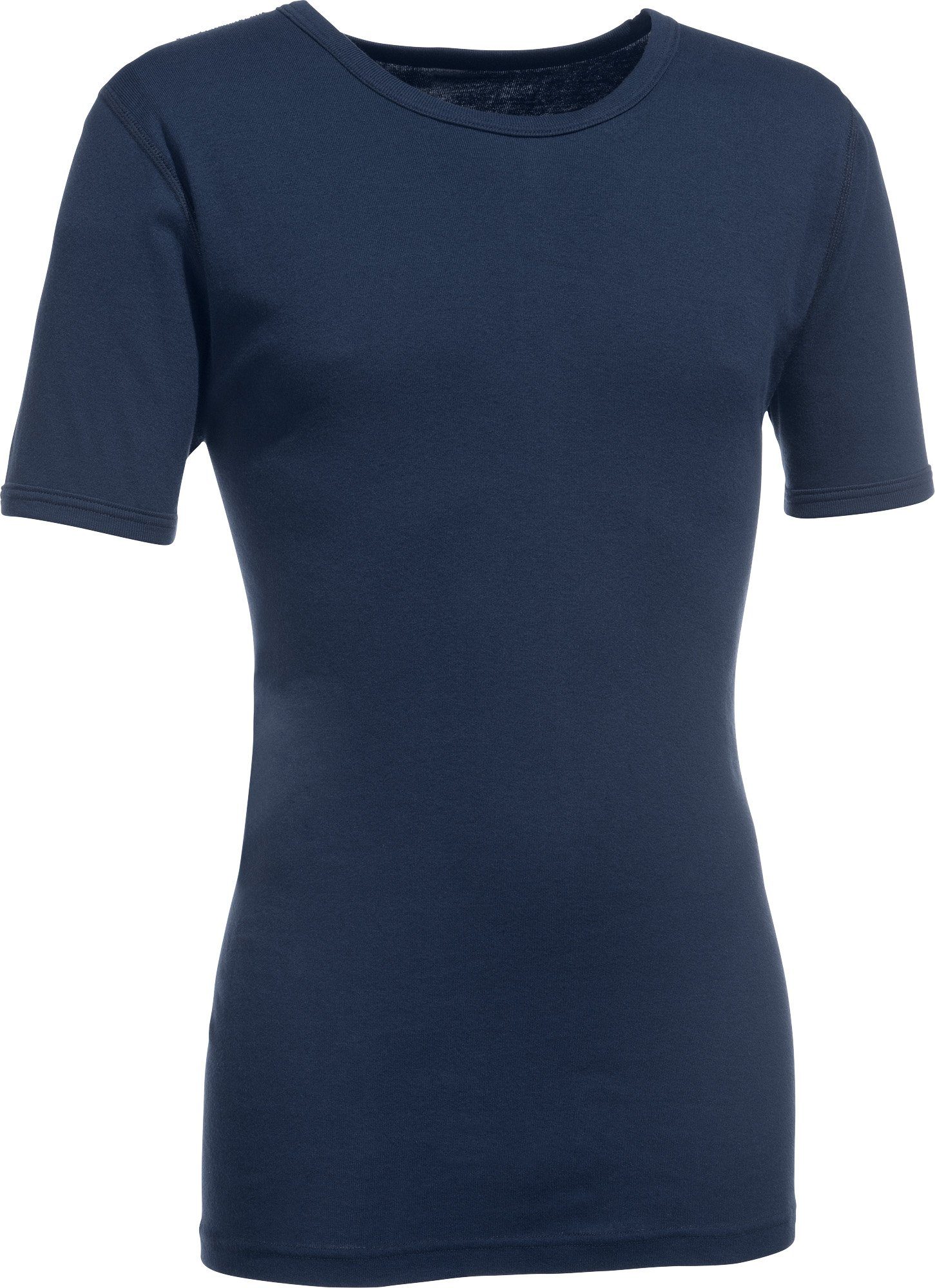 Erwin Müller T-Shirt Herren-Unterhemd, 1/2-Arm 2er-Pack (2-tlg) Feinripp Uni