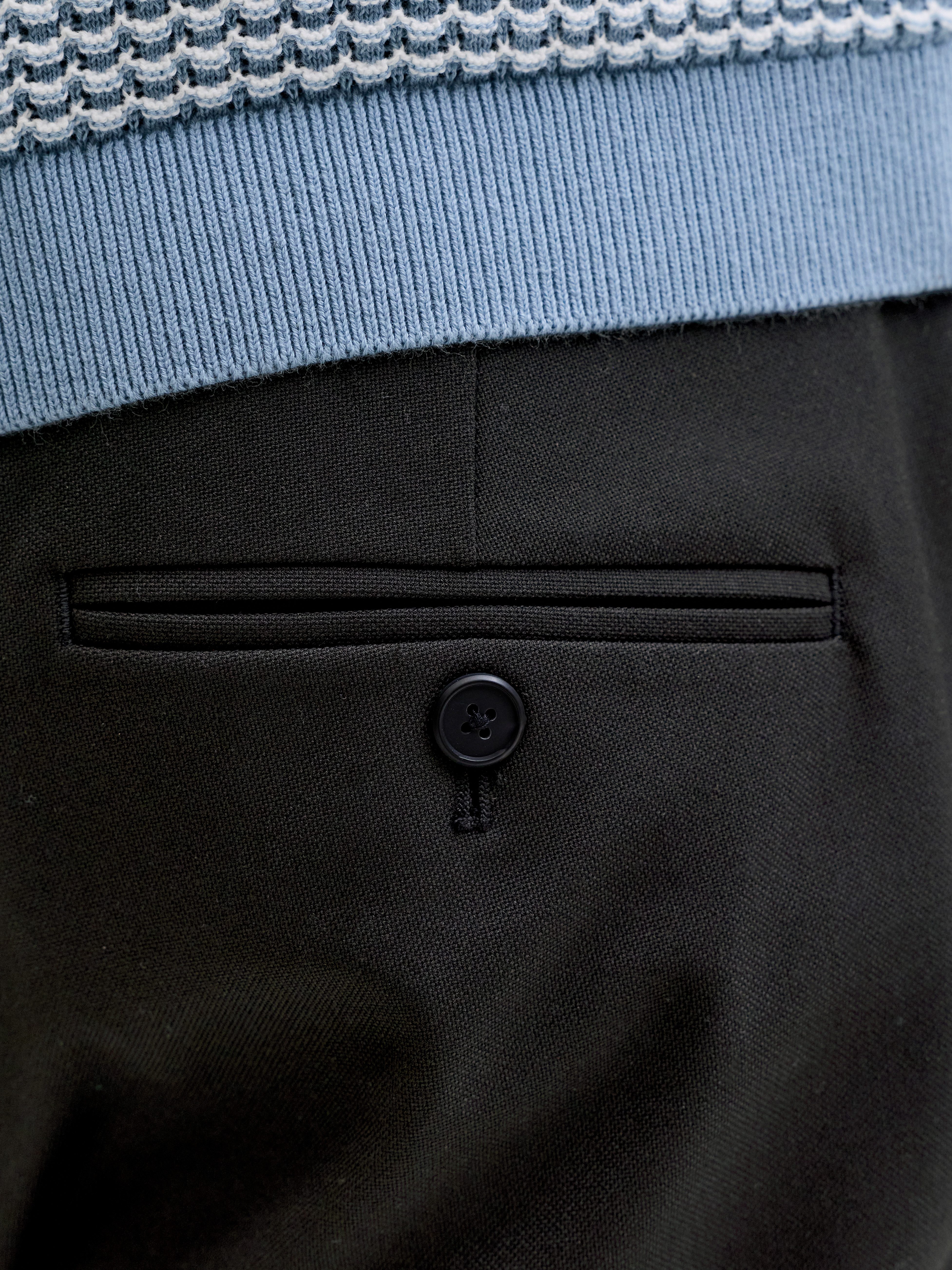 Jack & Jones Anzughose JPRBLAMARTIN TROUSER CO01 Materialmix, slim fit