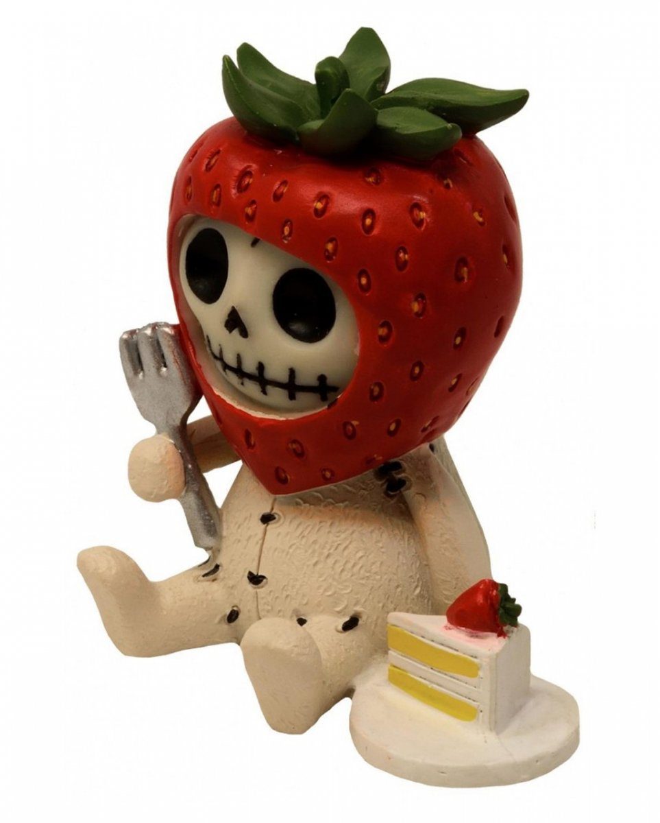 Skelettfigur - Strawberry Dekofigur Kleine Horror-Shop Furrybones Figur