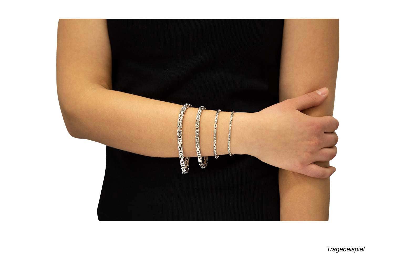 FILANGO Armband 925er Silber Königsarmband rhodiniert günstig online kaufen