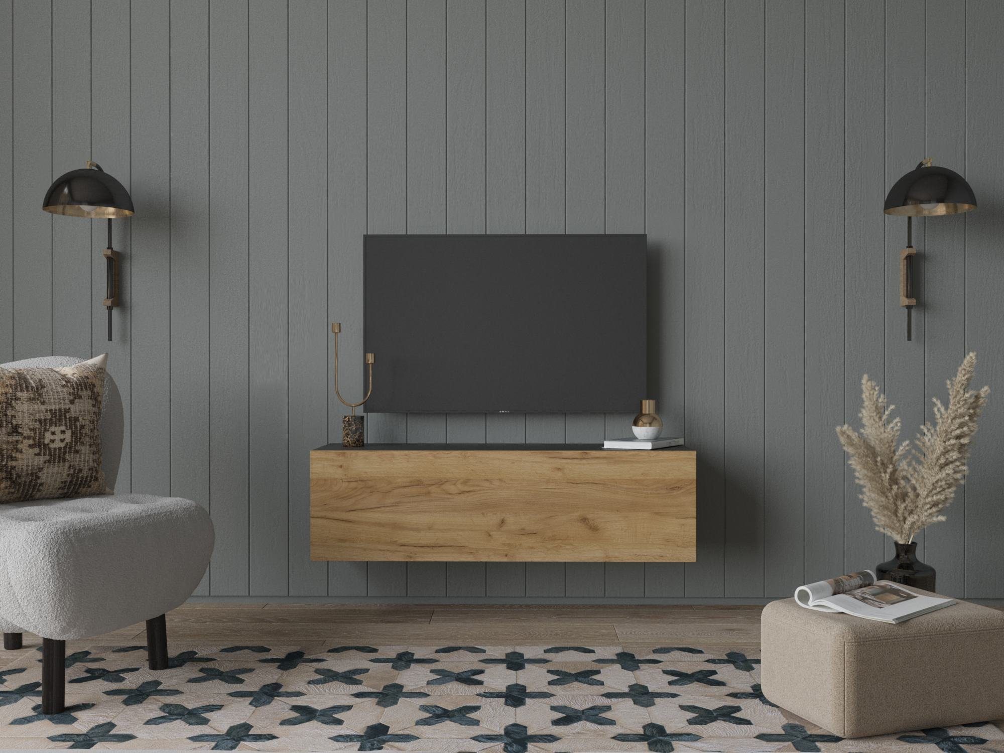 Platan Room Lowboard, TV-Board, Fernsehschrank 105/140/160/210/280cm breit  Hängend oder Stehend ganz matt online kaufen | OTTO