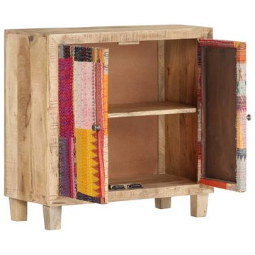 vidaXL Sideboard Sideboard Patchwork 70×35×75 cm Mango Massivholz (1 St)