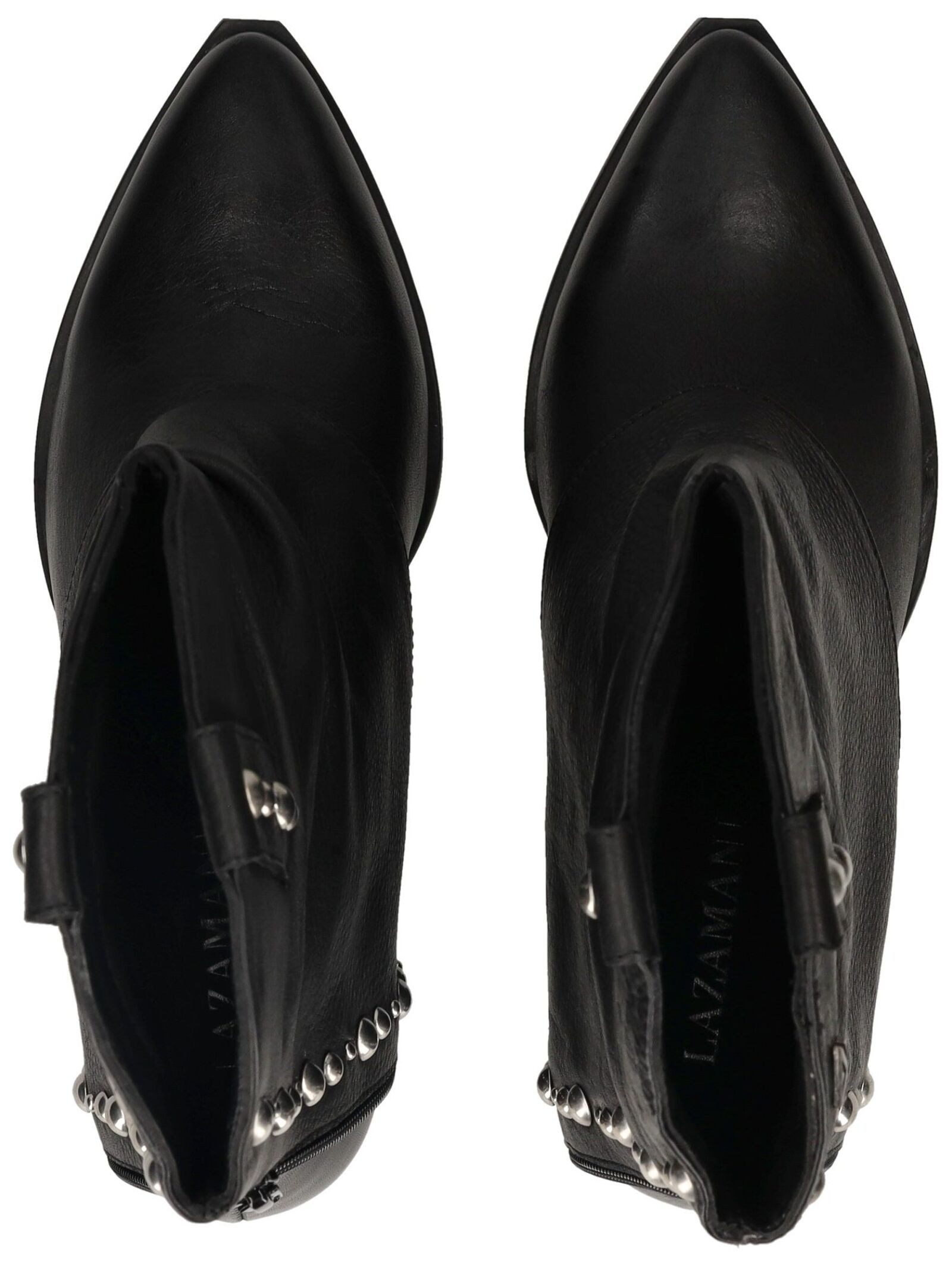 Lazamani Lazamani Stiefelette Leder Bikerboots