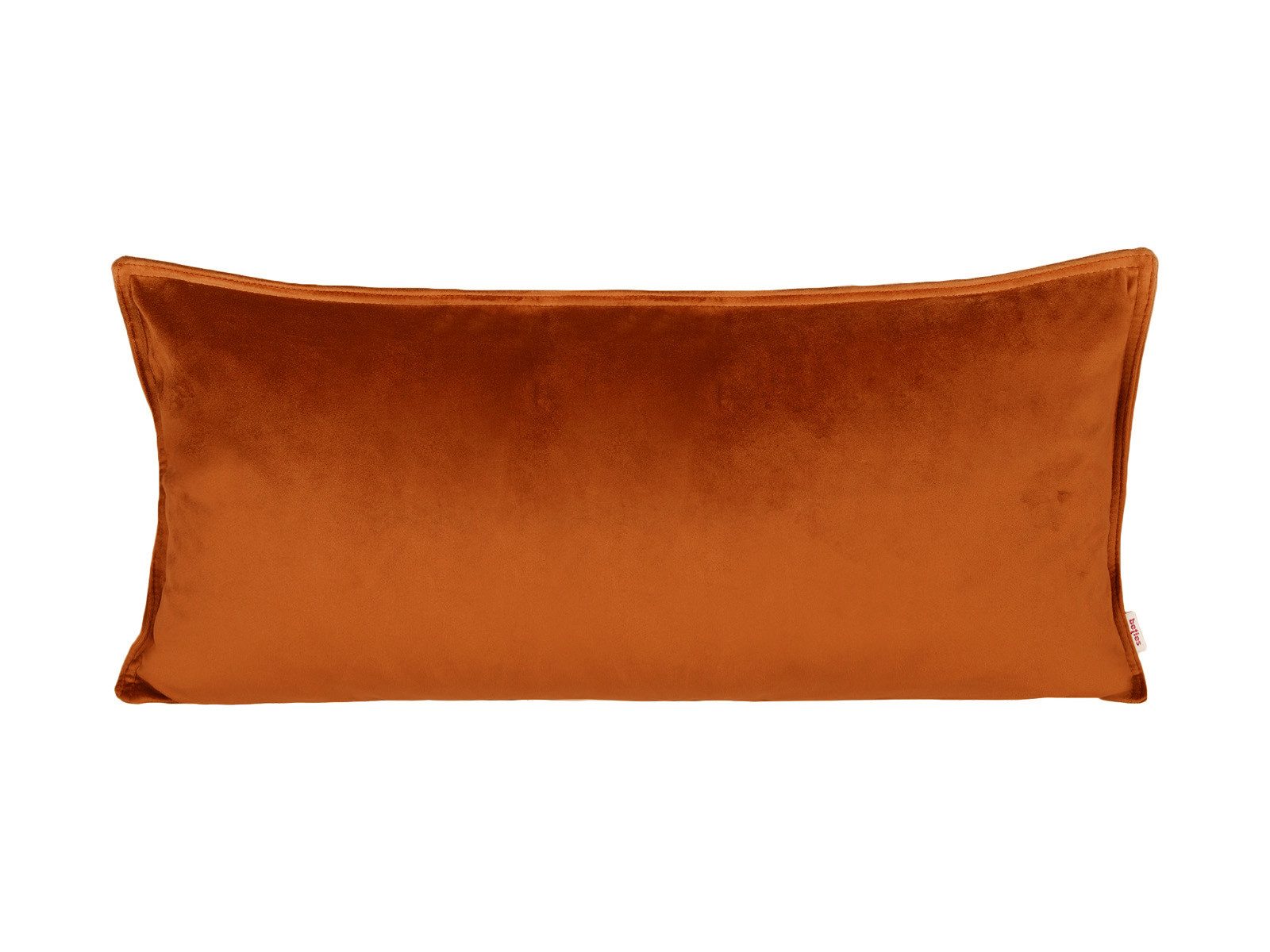 beties Kissenbezug Samt&Sonders, (1 Stück), längliche Samt Kissenhülle ca. 30x70 cm rost-orange