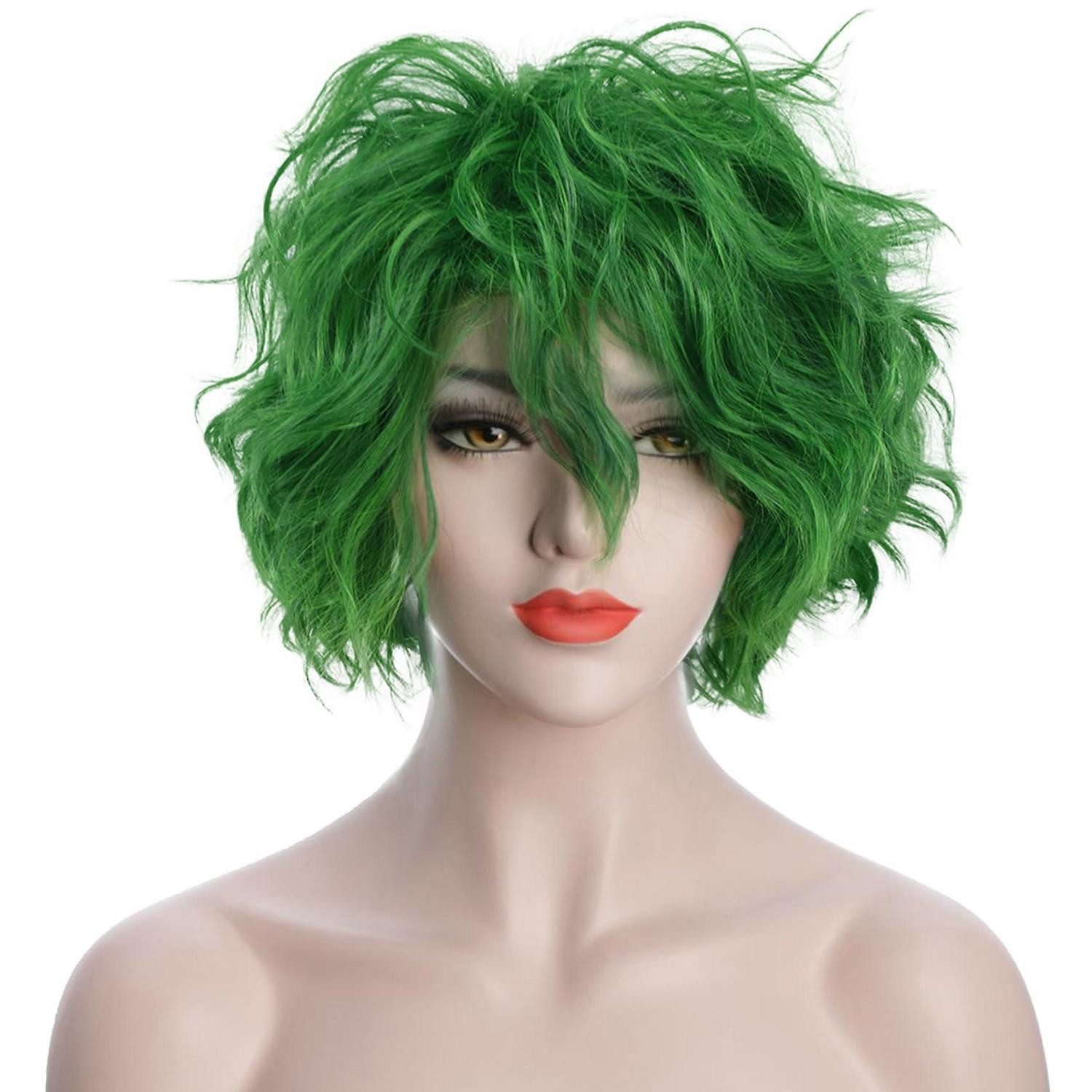 LuxusKollektion Kostüm-Perücke Perücke Unisex Bob Grün Halloween Cosplay Anime Kostüm Grüne und Welle