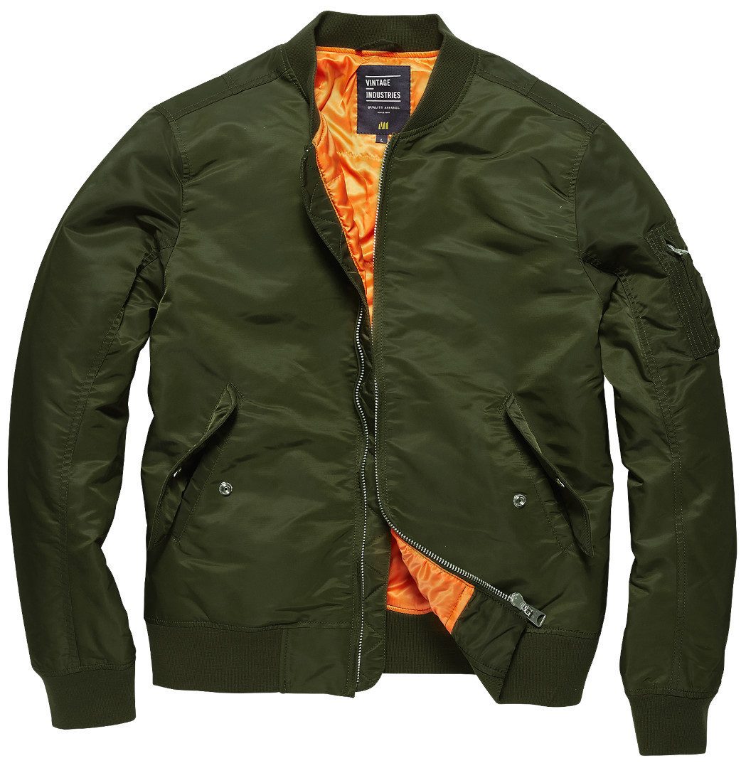 Vintage Industries Motorradjacke Welder MA1 Jacke