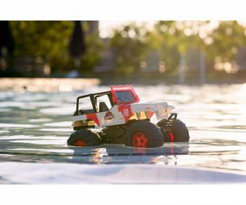 JADA RC-Auto Jurassic World RC Jeep Wrangler ferngesteuertes Auto fährt & schwimmt
