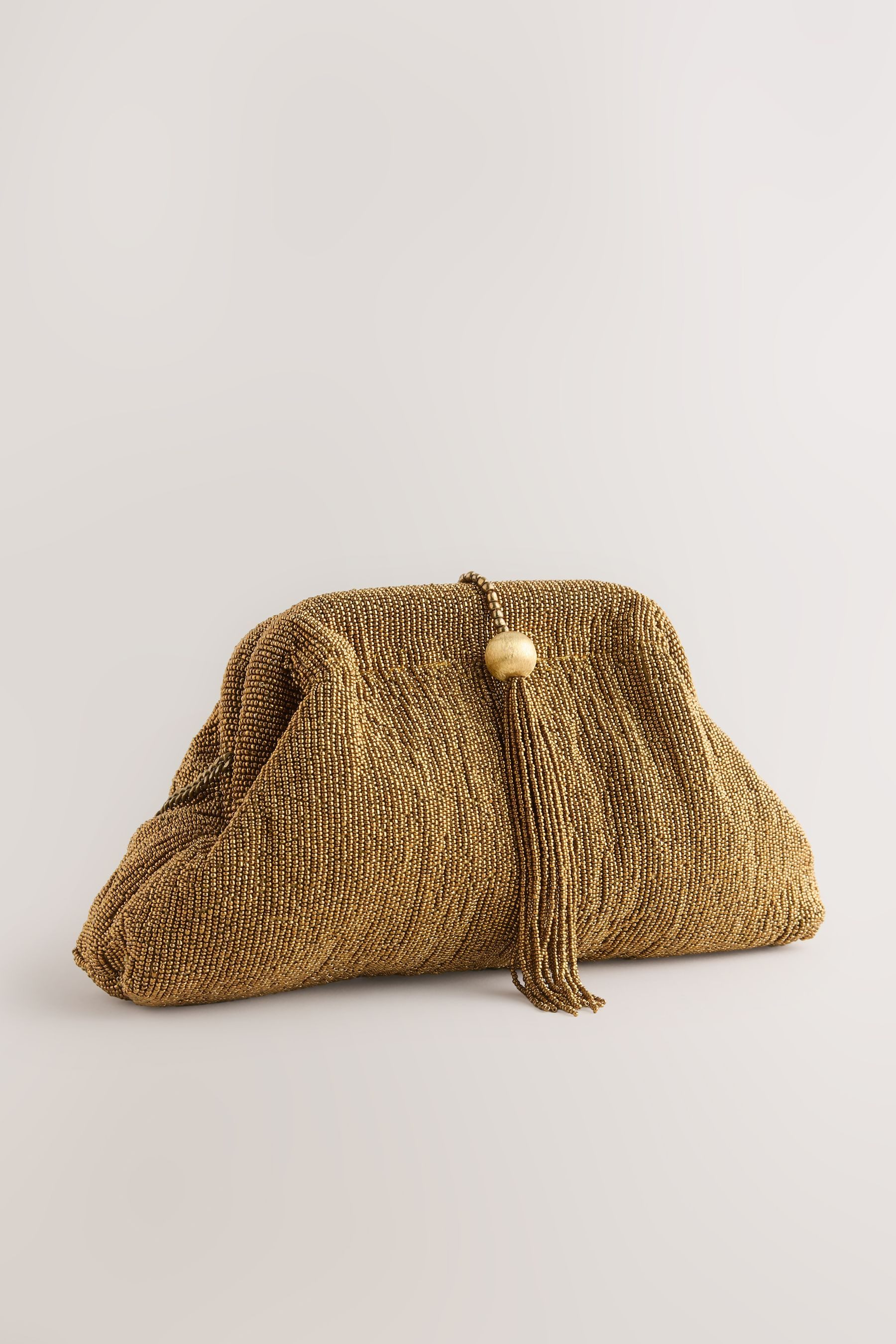 Next Clutch Verzierte Clutch mit Schnappverschluss (1-tlg)