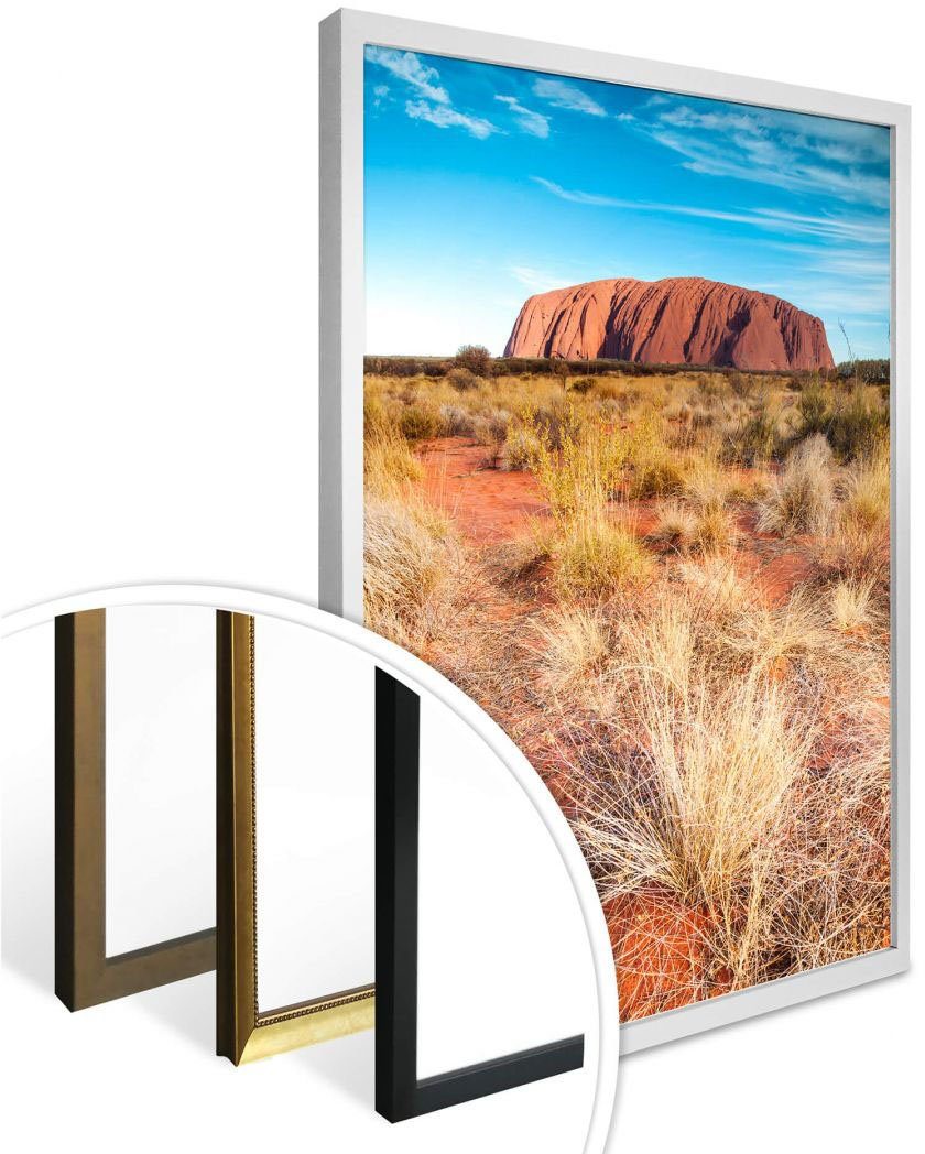 St), Rock, Wandbild, Poster Wall-Art Bild, Poster, (1 Wandposter Ayers Australien