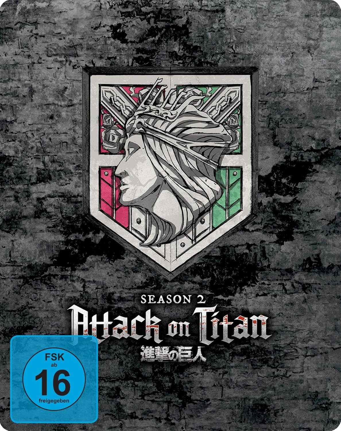 Crunchyroll DVD Attack on Titan - Staffel 2 Gesamtausgabe - Limited Steelbook Edition, (2-St)
