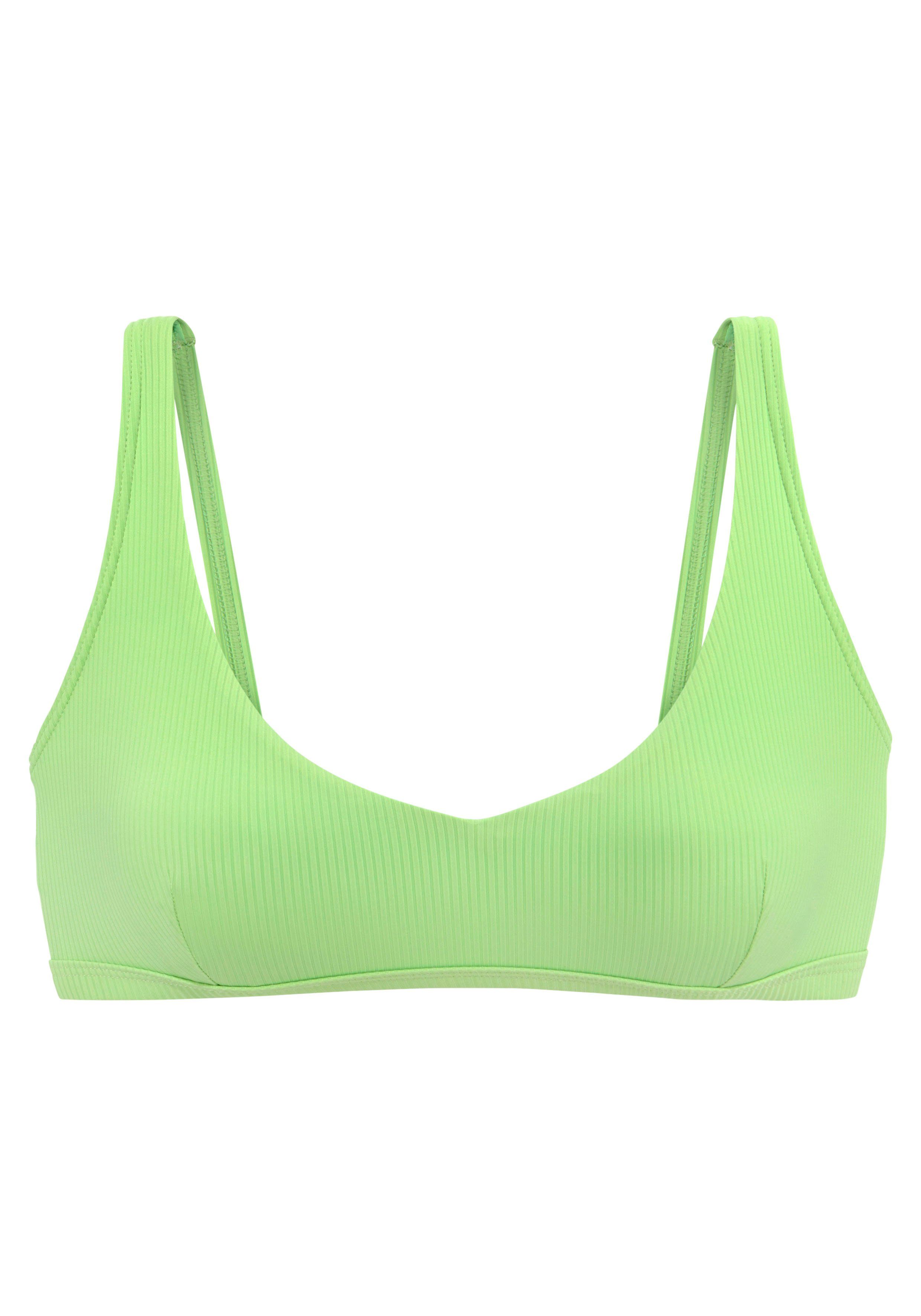 Venice Beach Bustier-Bikini-Top Lucky, aus gerippter günstig online kaufen