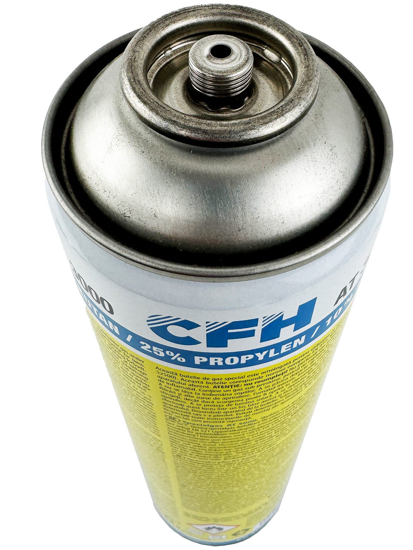 WELDINGER Gas Set 2x Sauerstoff Einwegflaschen 1x Brenngas AT3000 für CFH Schweißfix