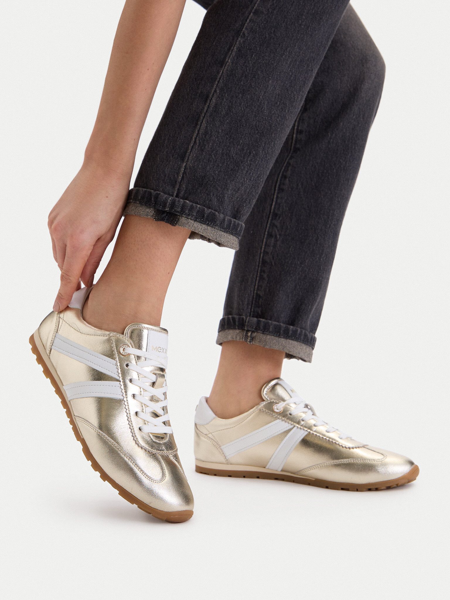 Mexx Mexx Damen-Sneakers Gold MEXX-EO-WI44-22-2094-11848 Gold Sneaker günstig online kaufen