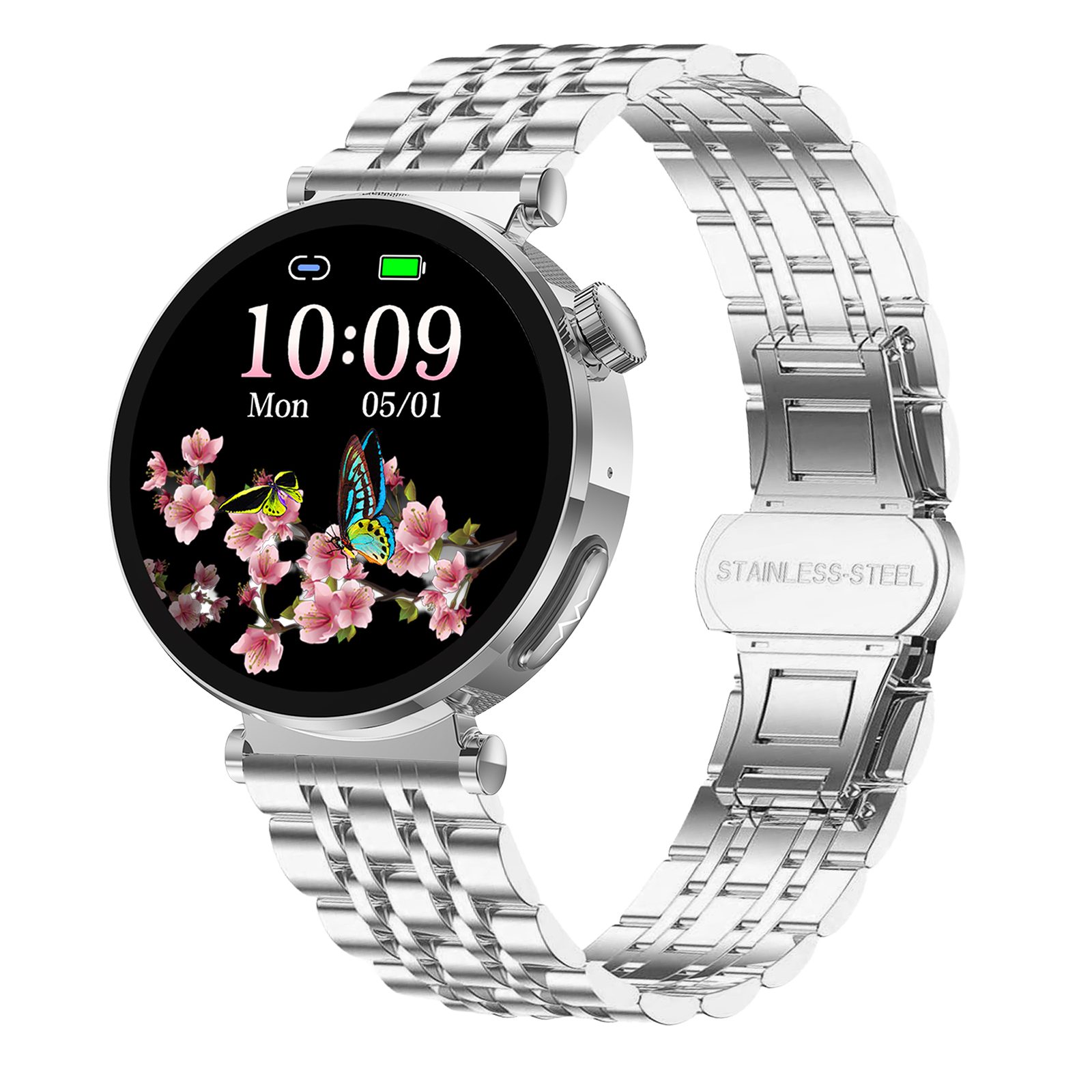 Knauermann Neo 2 Telefon & Notruf EKG-Messung Blutdruck Puls Smartwatch, Bluetooth – Bild 2 von 2