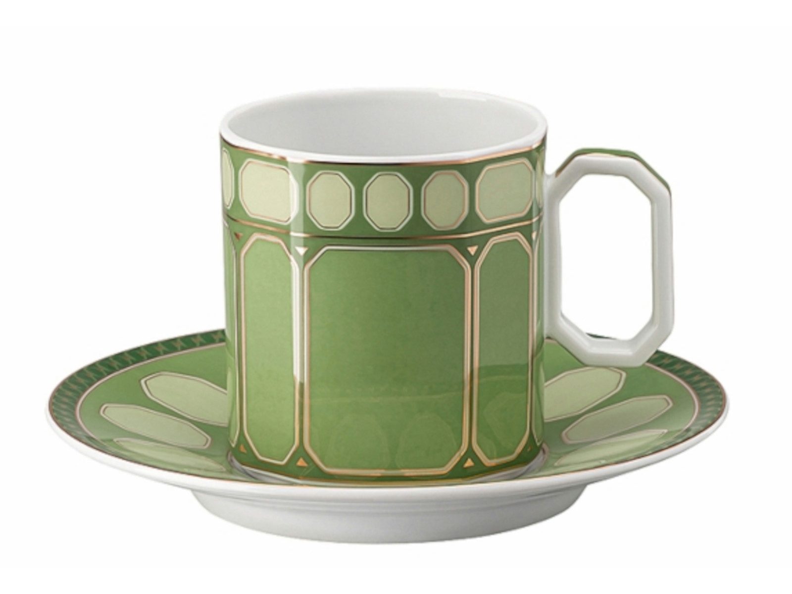 Swarovski Tasse Signum Fern Kaffeetasse 2-tlg., Porzellan, Чашки
